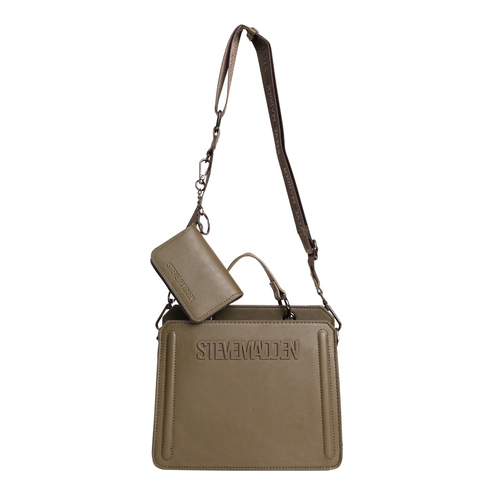 Bevlynn Deep Olive Satchel