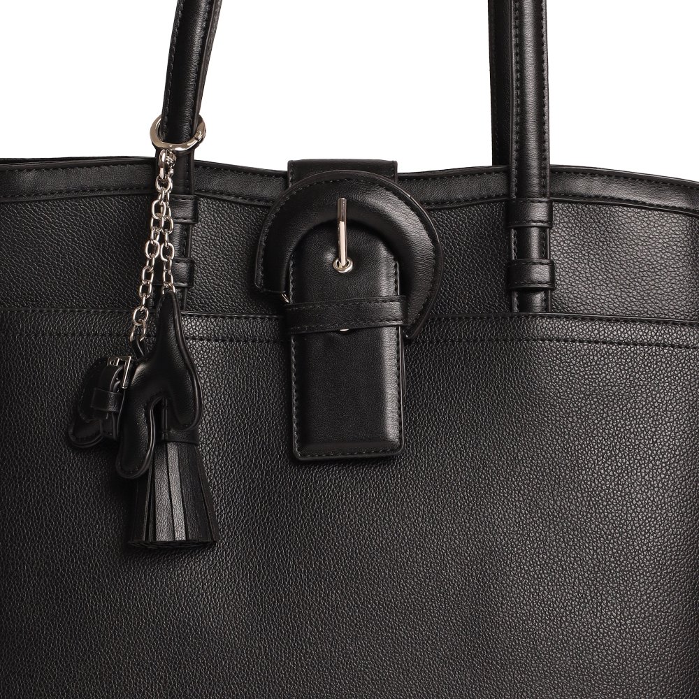 Bkrystle Black Tote