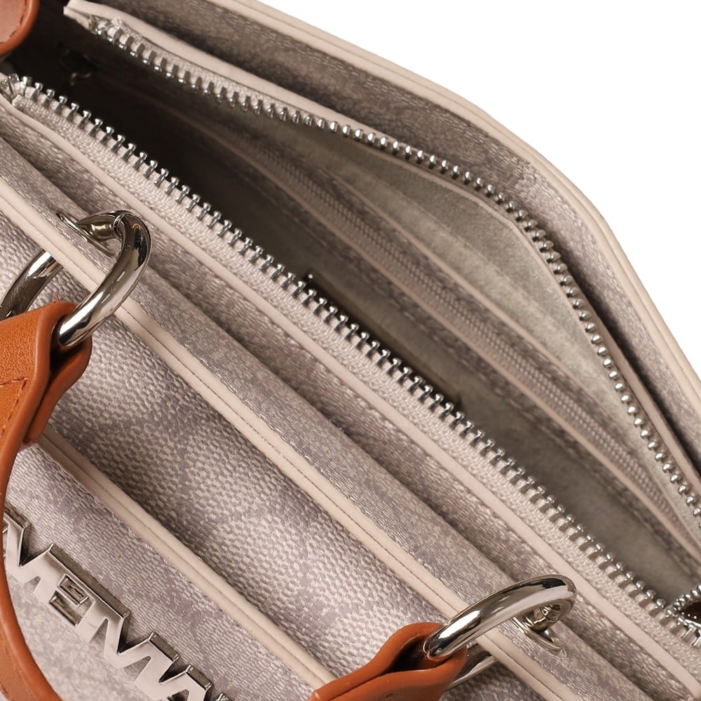 Bevelynd Cream Multi Satchel