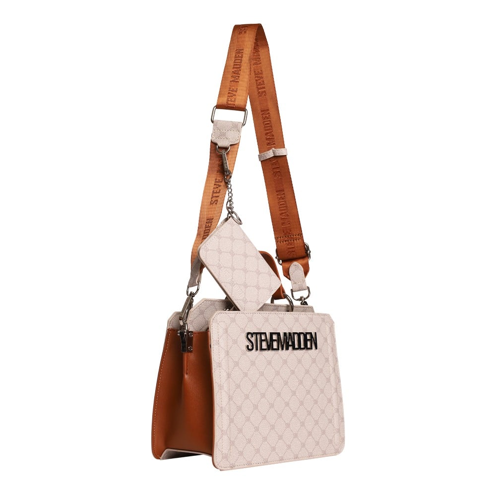 Bevelynd Cream Multi Satchel