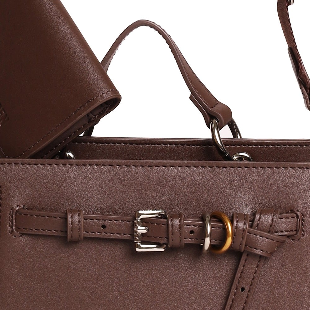 Bevelyn2 Chocolate Satchel