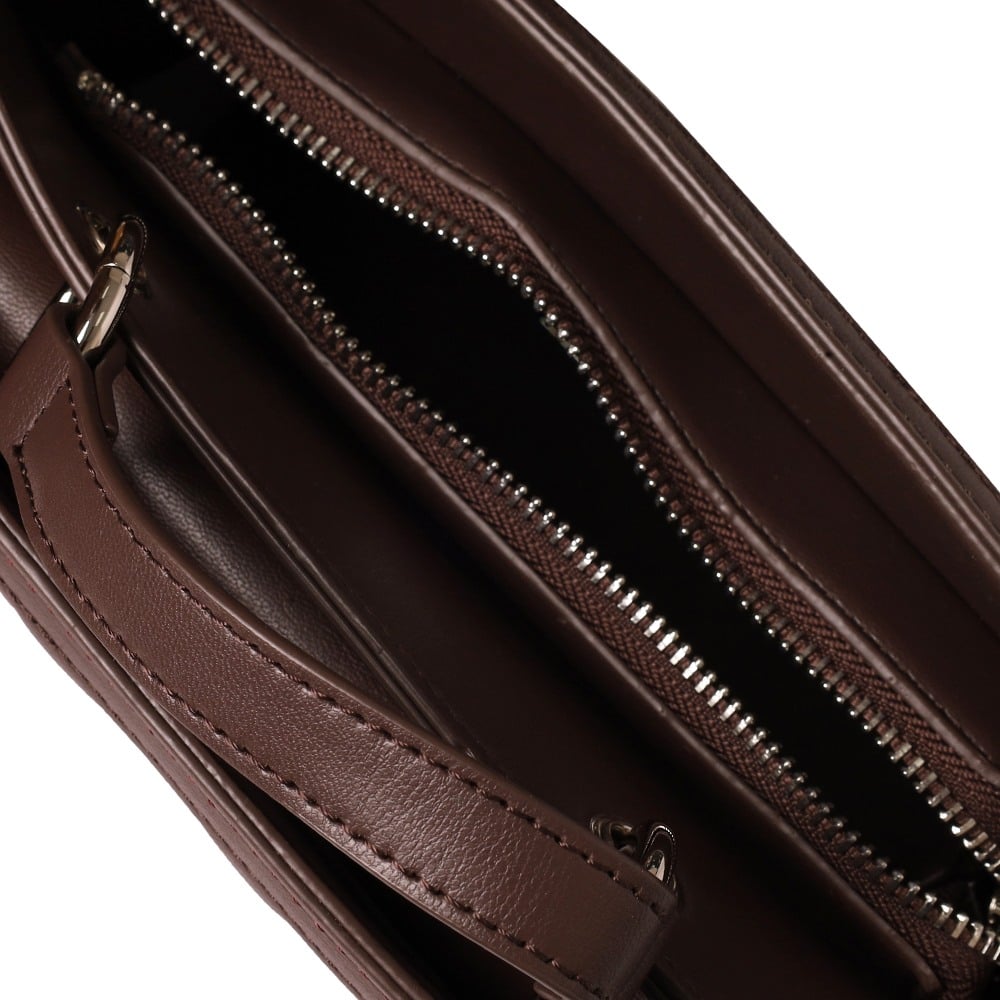 Bevelynq Chocolate Satchel