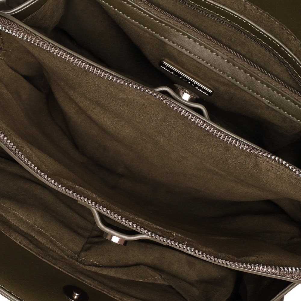 Bmatteo3 Deep Olive Satchel