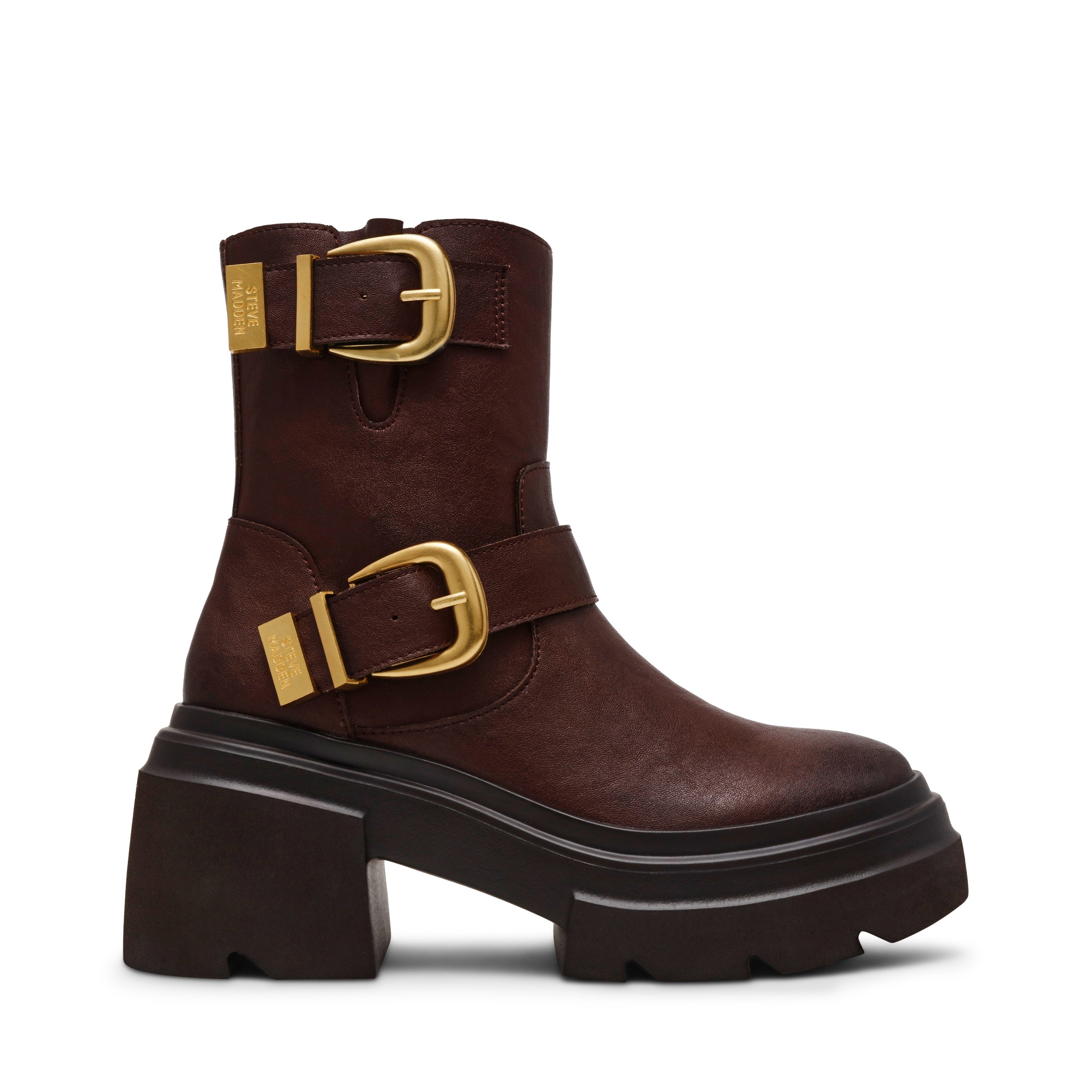 Brakes-In Brown Action Leather Boots