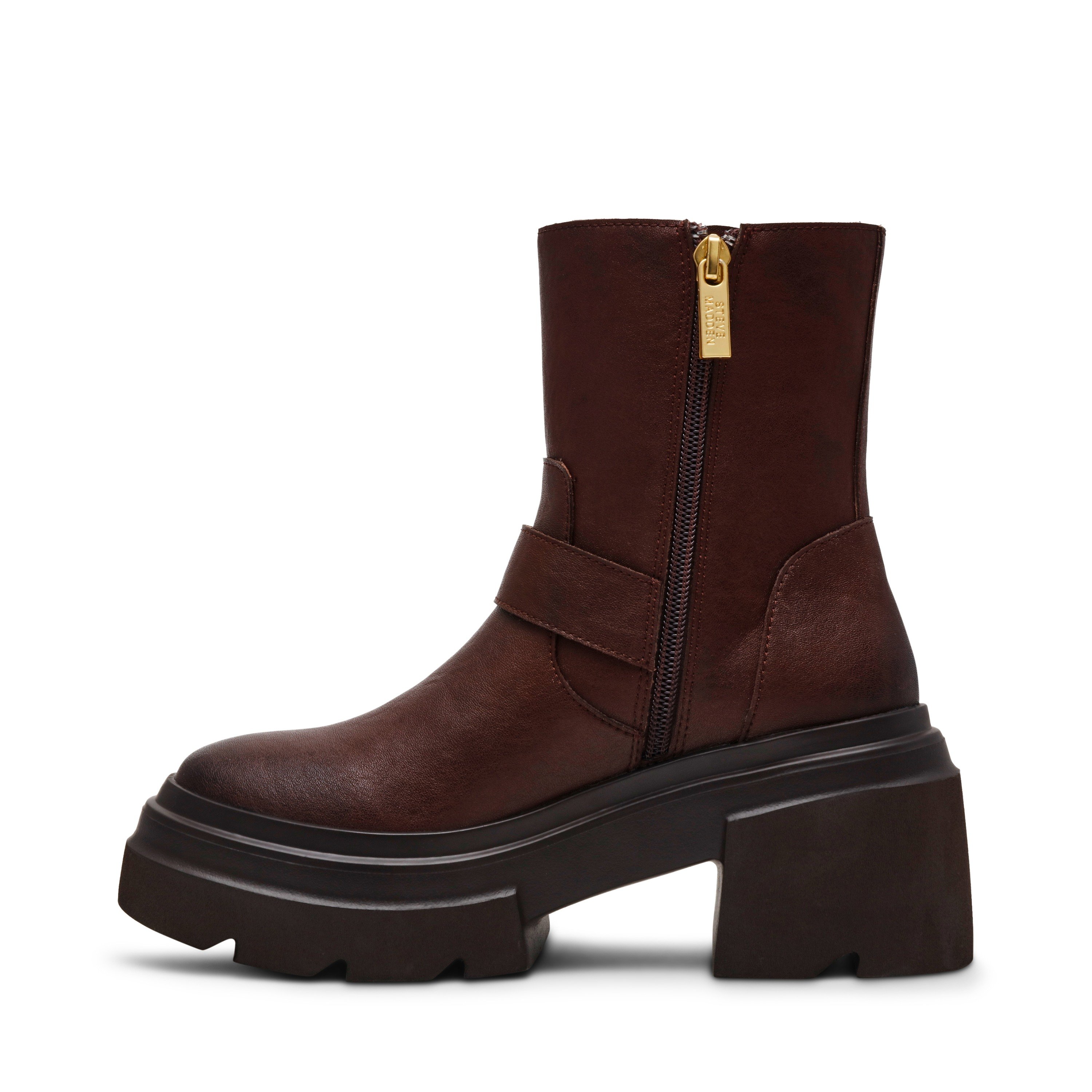 Brakes-In Brown Action Leather Boots