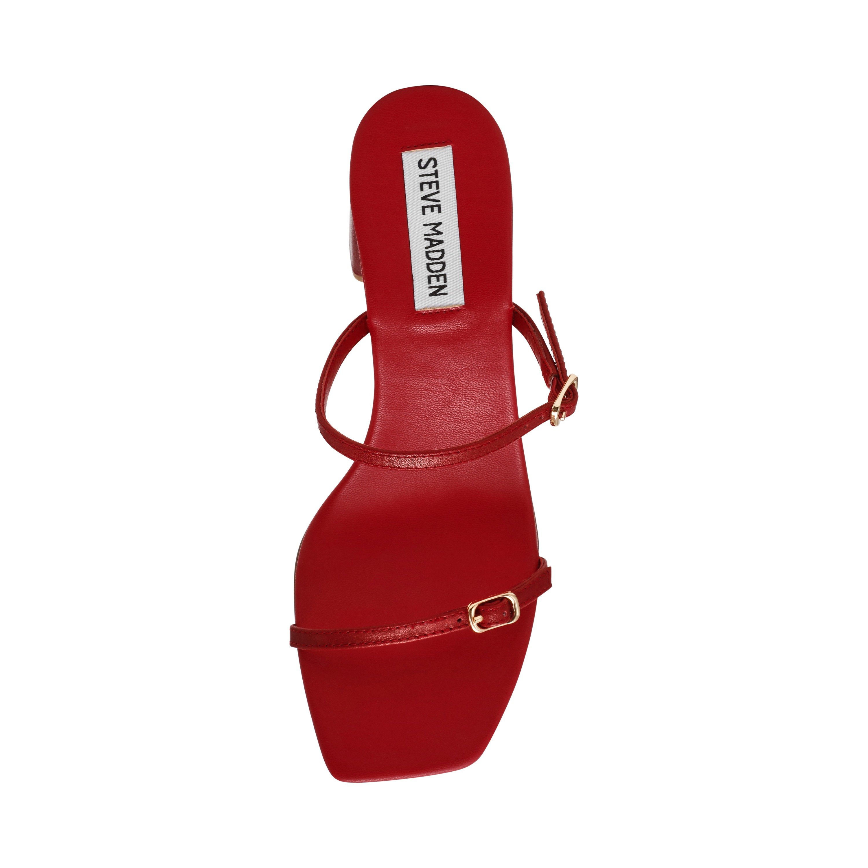 Reformer-In Wine Leather Heeled Sandal