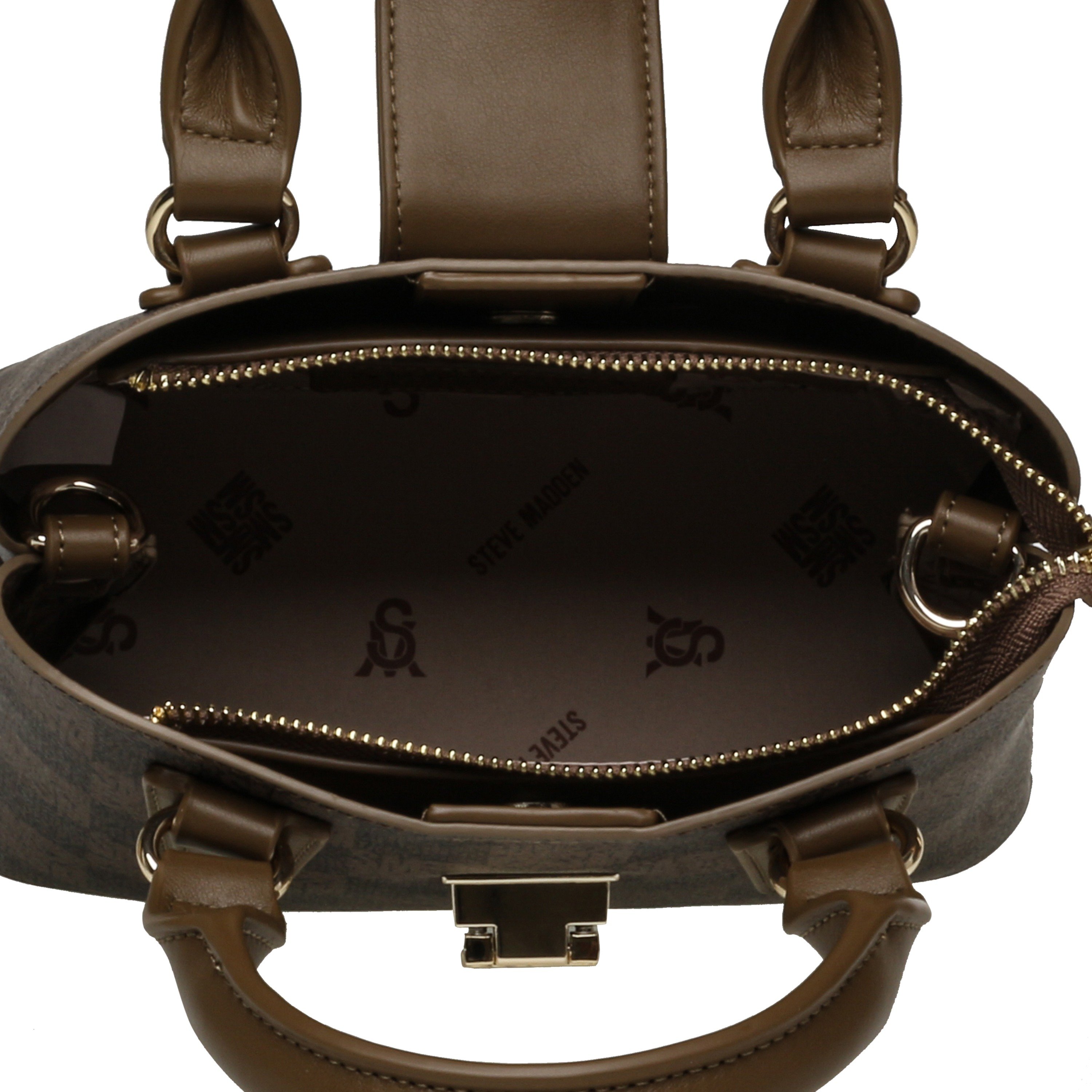 Bten-7 Olive/Gold Satchel