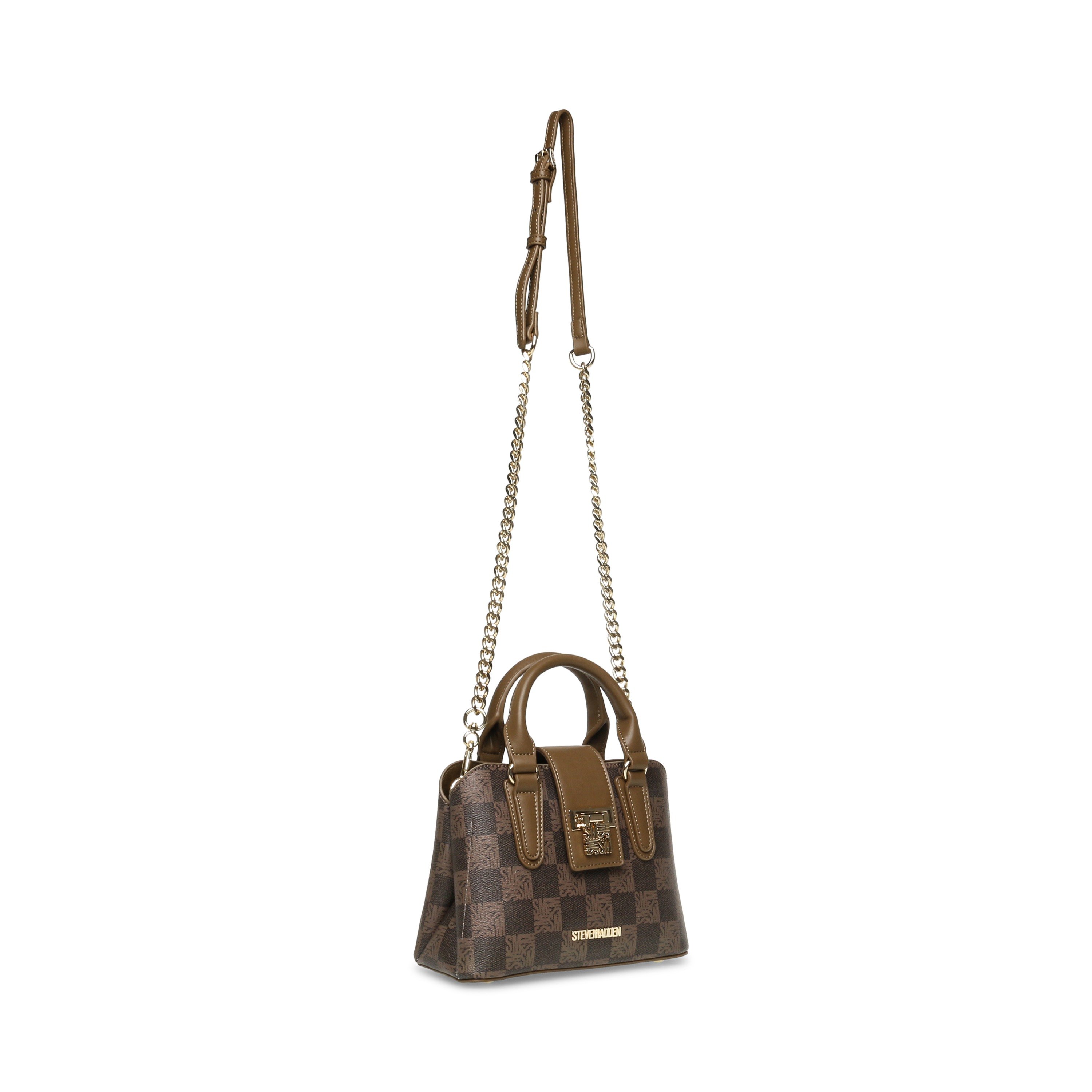 Bten-7 Olive/Gold Satchel