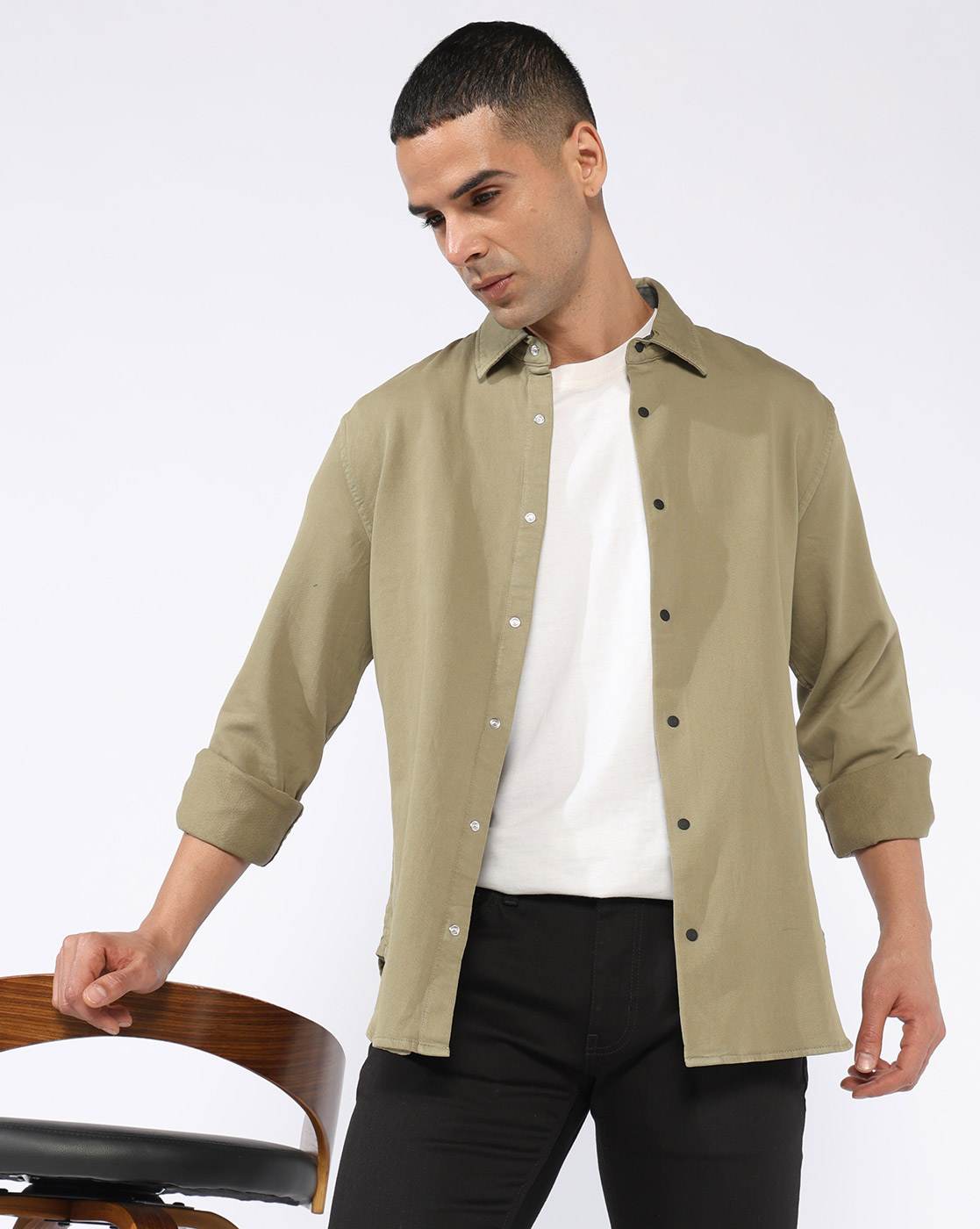 GAS | Regular Fit Shirt with Signature Branding