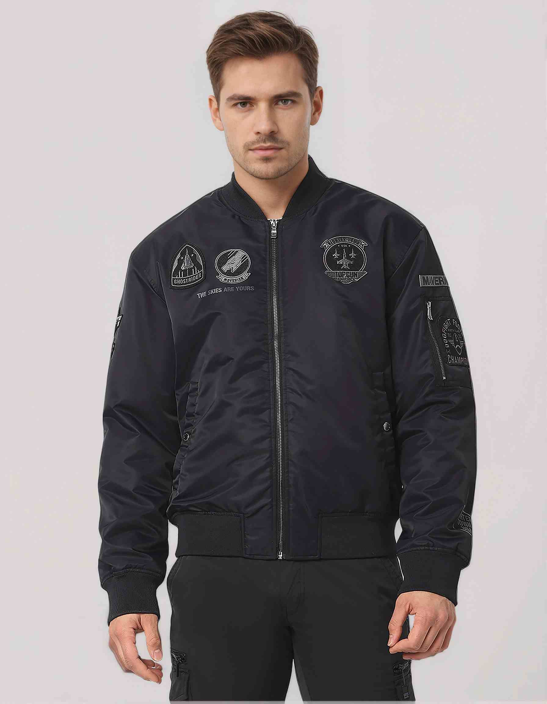 GAS | Maverick Nylon Bomber Jacket