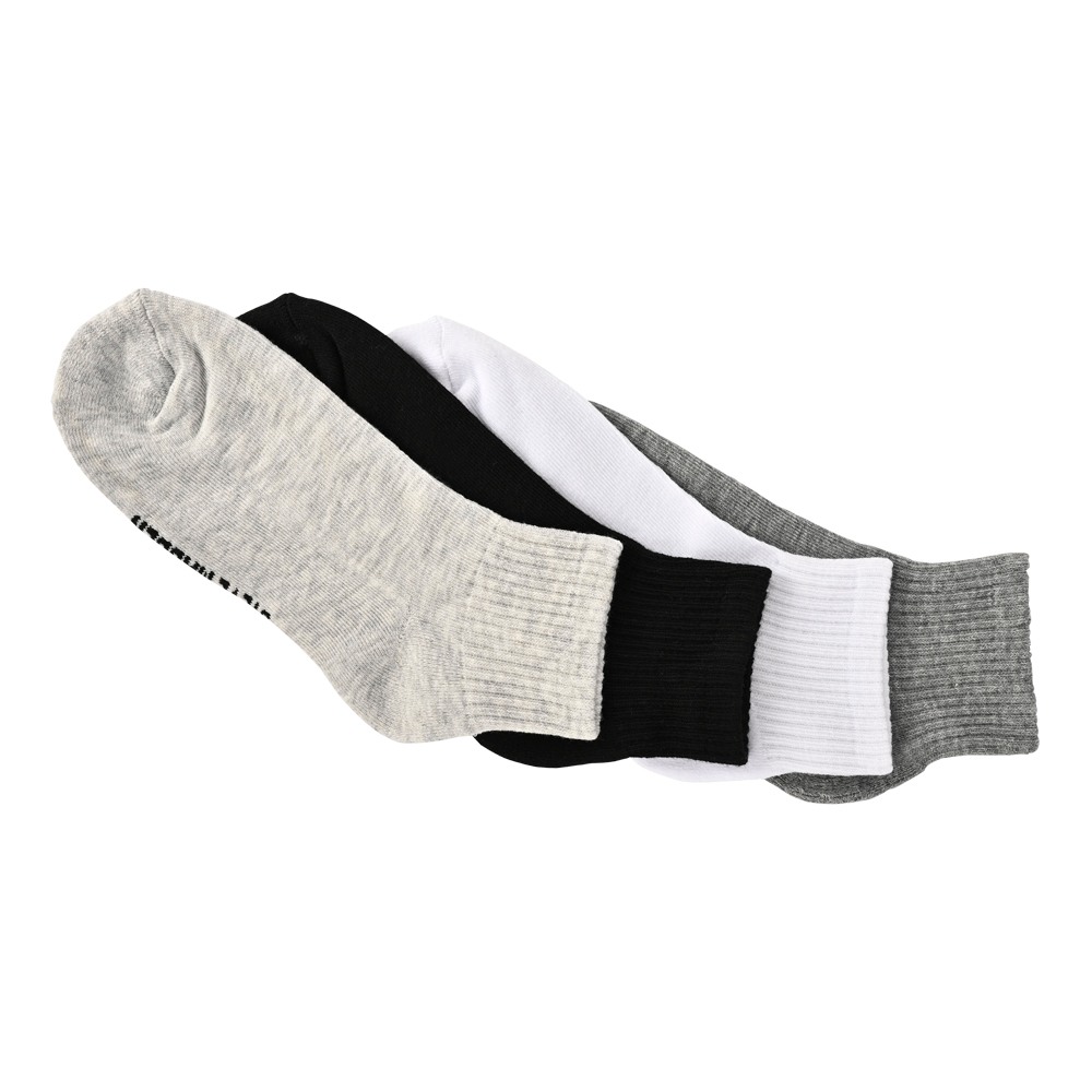 6 Pack Peyton Ribbed Quarter Socks Multi