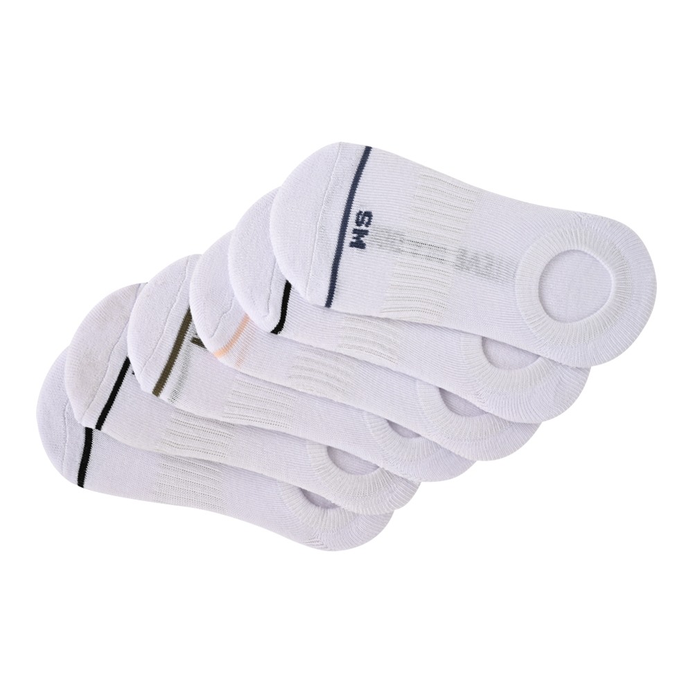 6 Pack Solid Microfiber White Liners