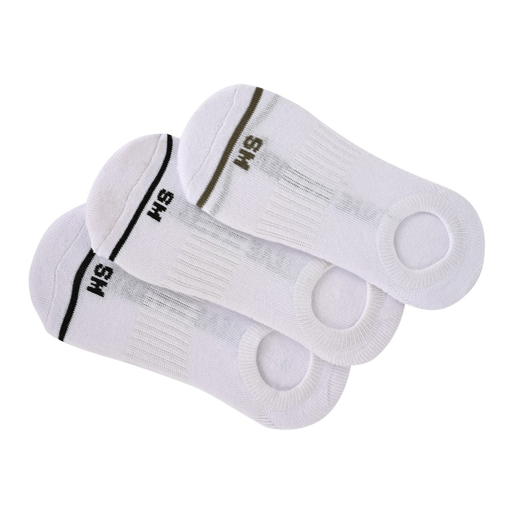 6 Pack Solid Microfiber White Liners