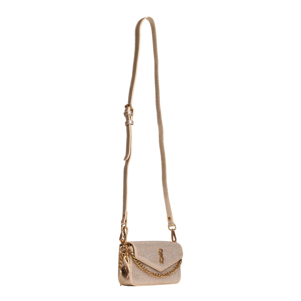 Bglitzyg Champagne Crossbody