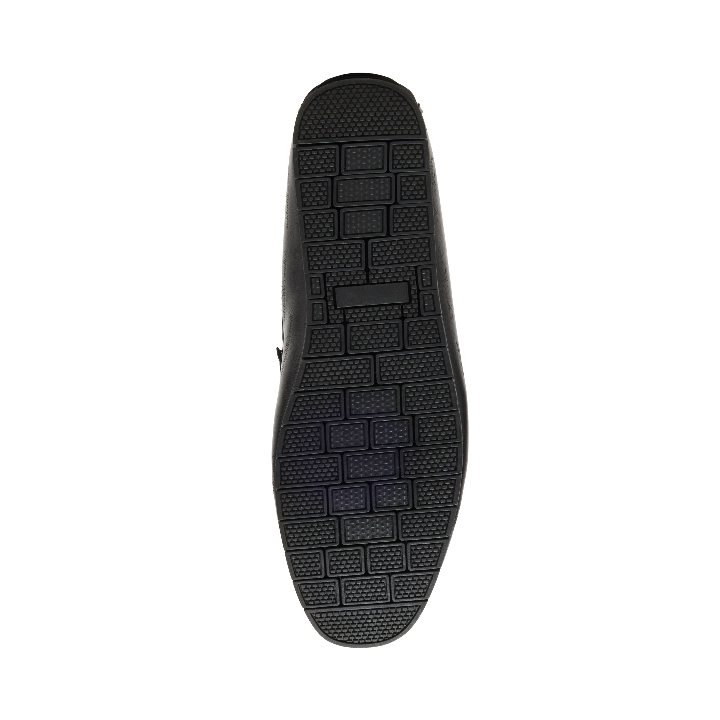 Nairo-S Black Leather Driver Loafers