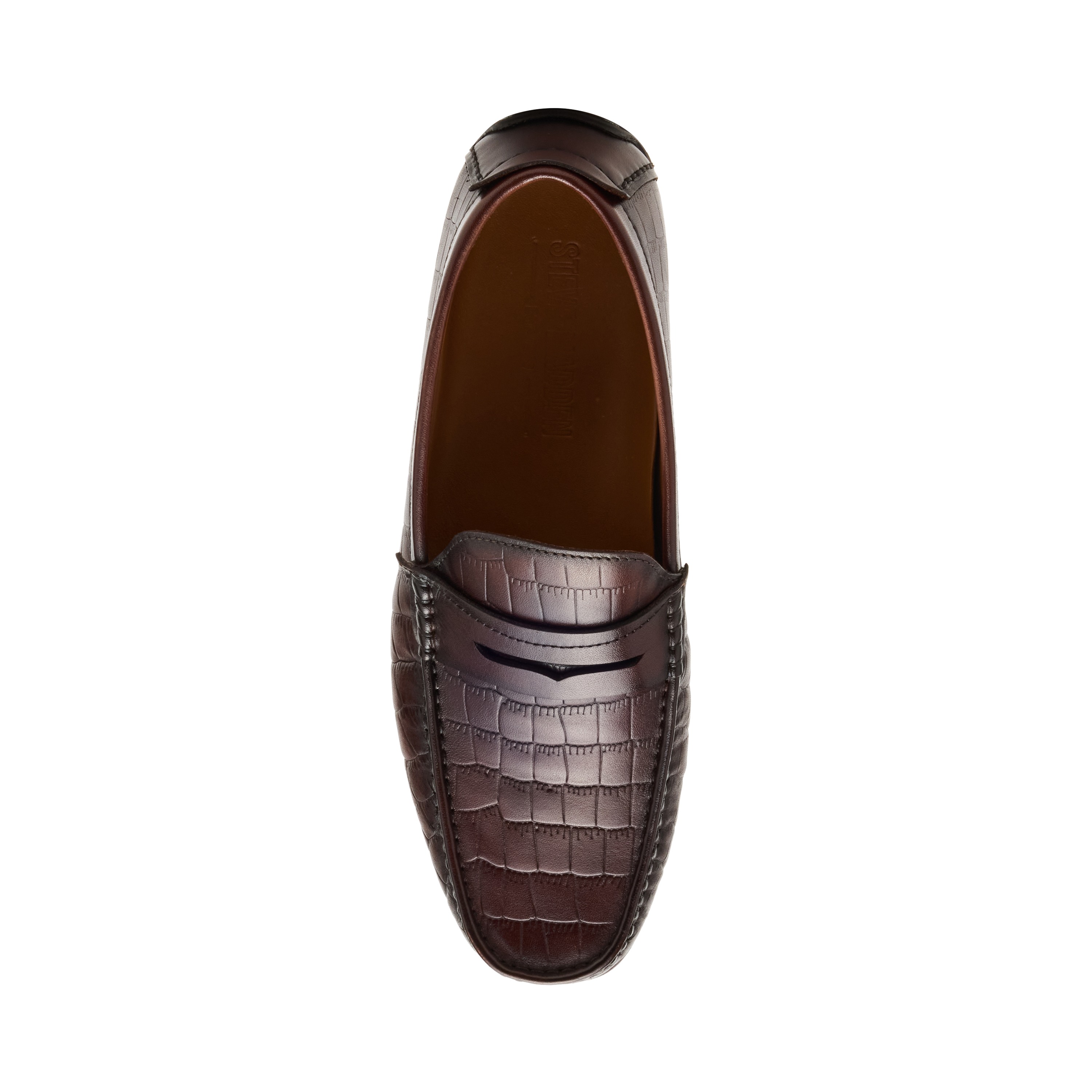 Nairo Brown Leather Driver Loafers