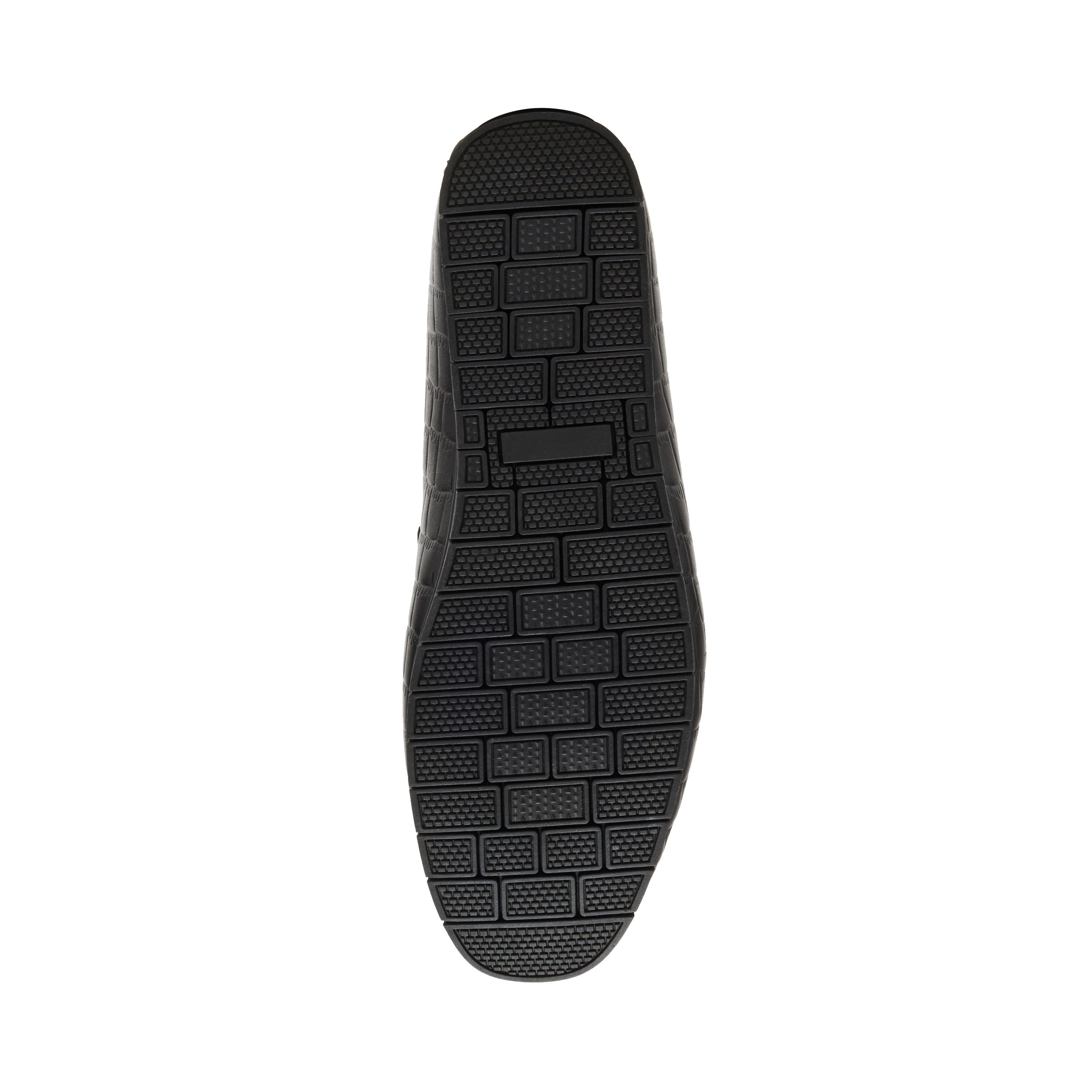 Nairo Black Leather Driver Loafers