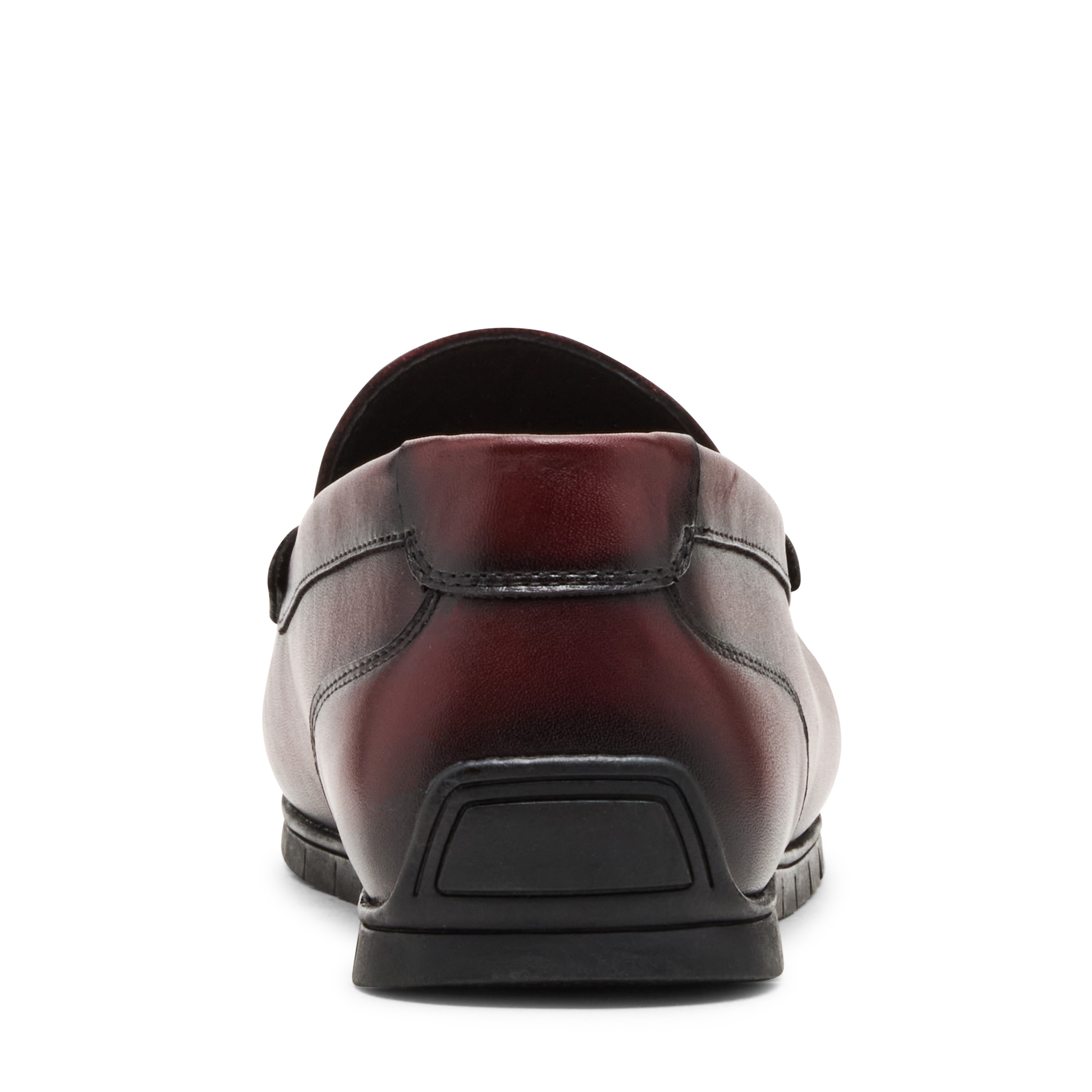 Mylen Burgundy Leather Driver Loafers