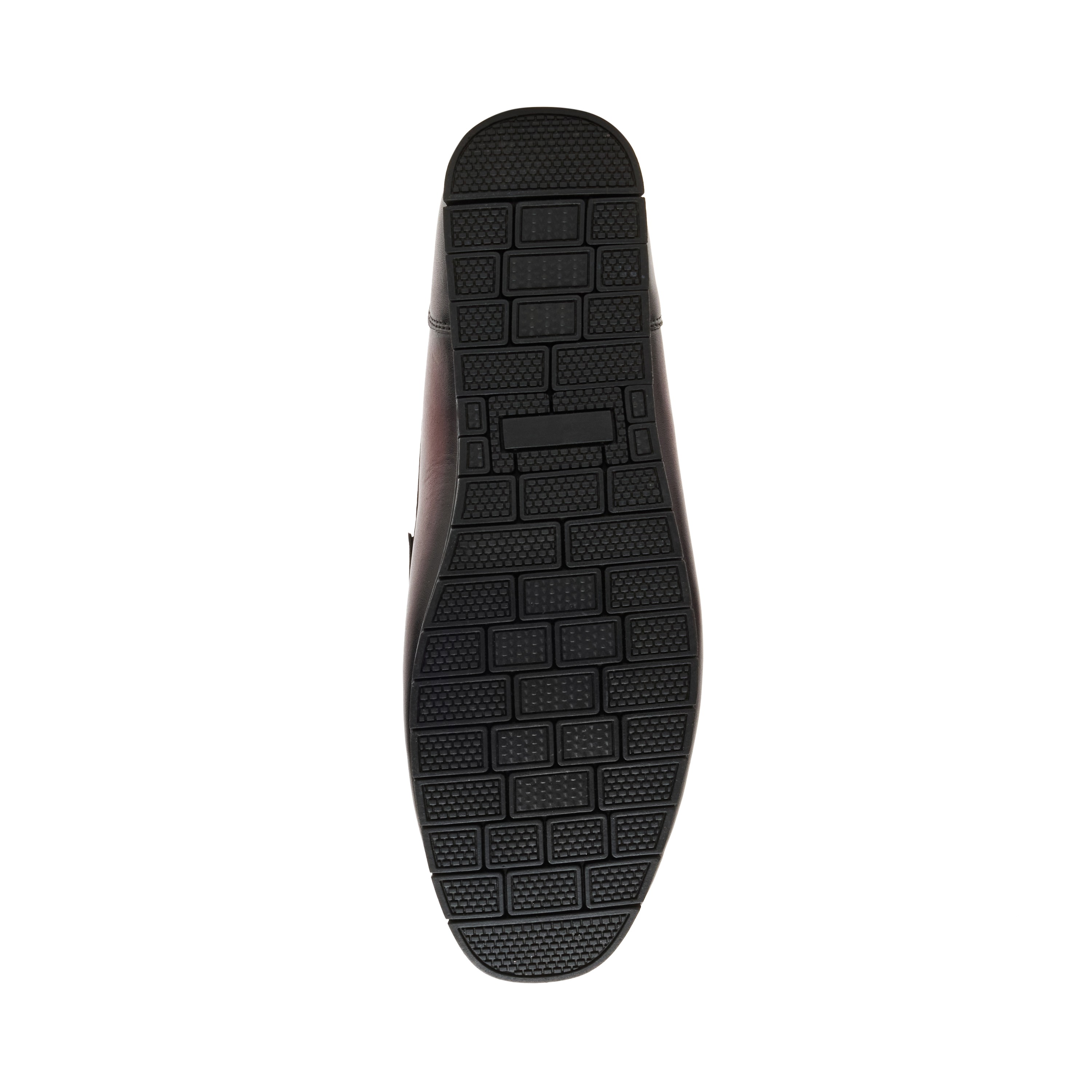 Mylen Burgundy Leather Driver Loafers