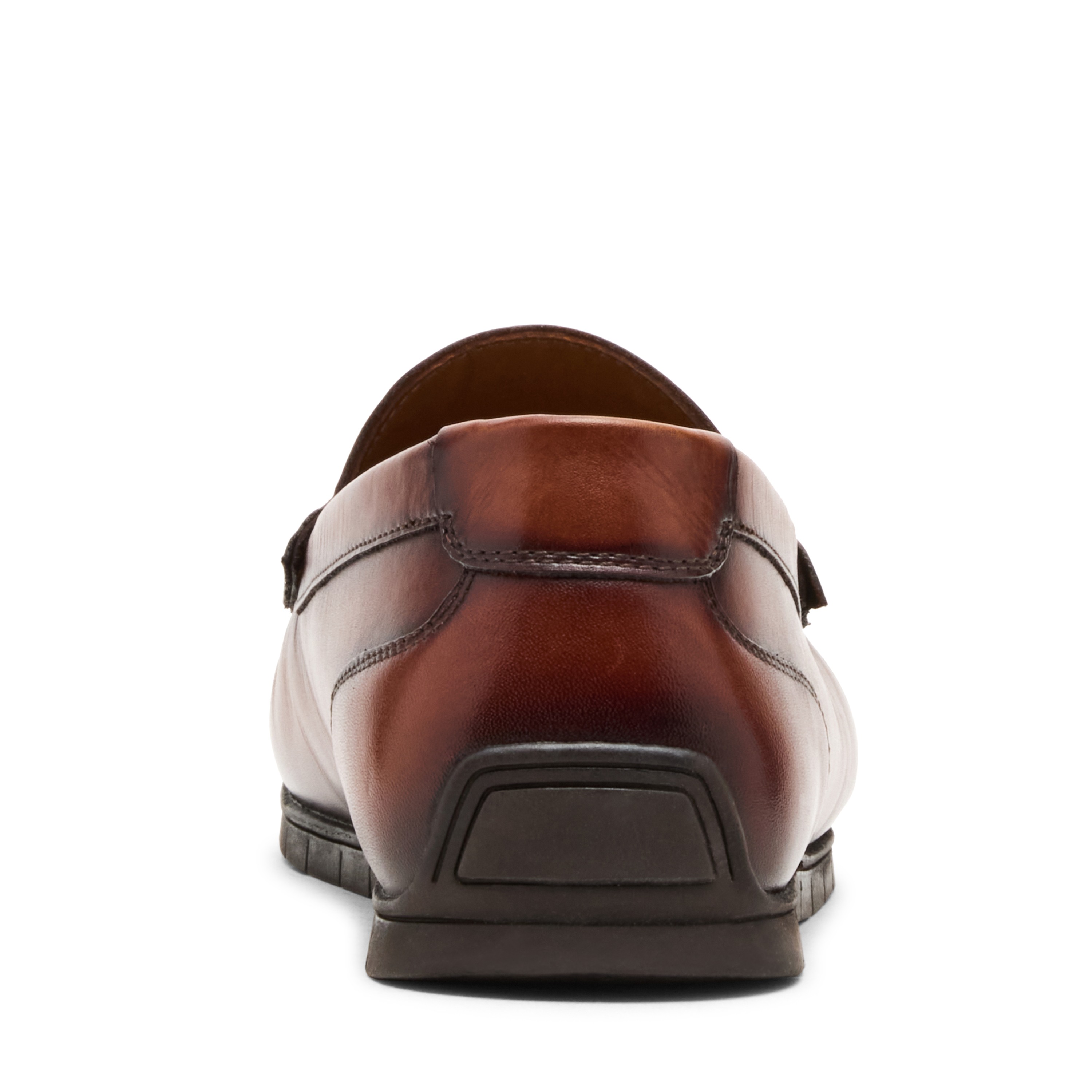 Mylen Tan Leather Driver Loafers