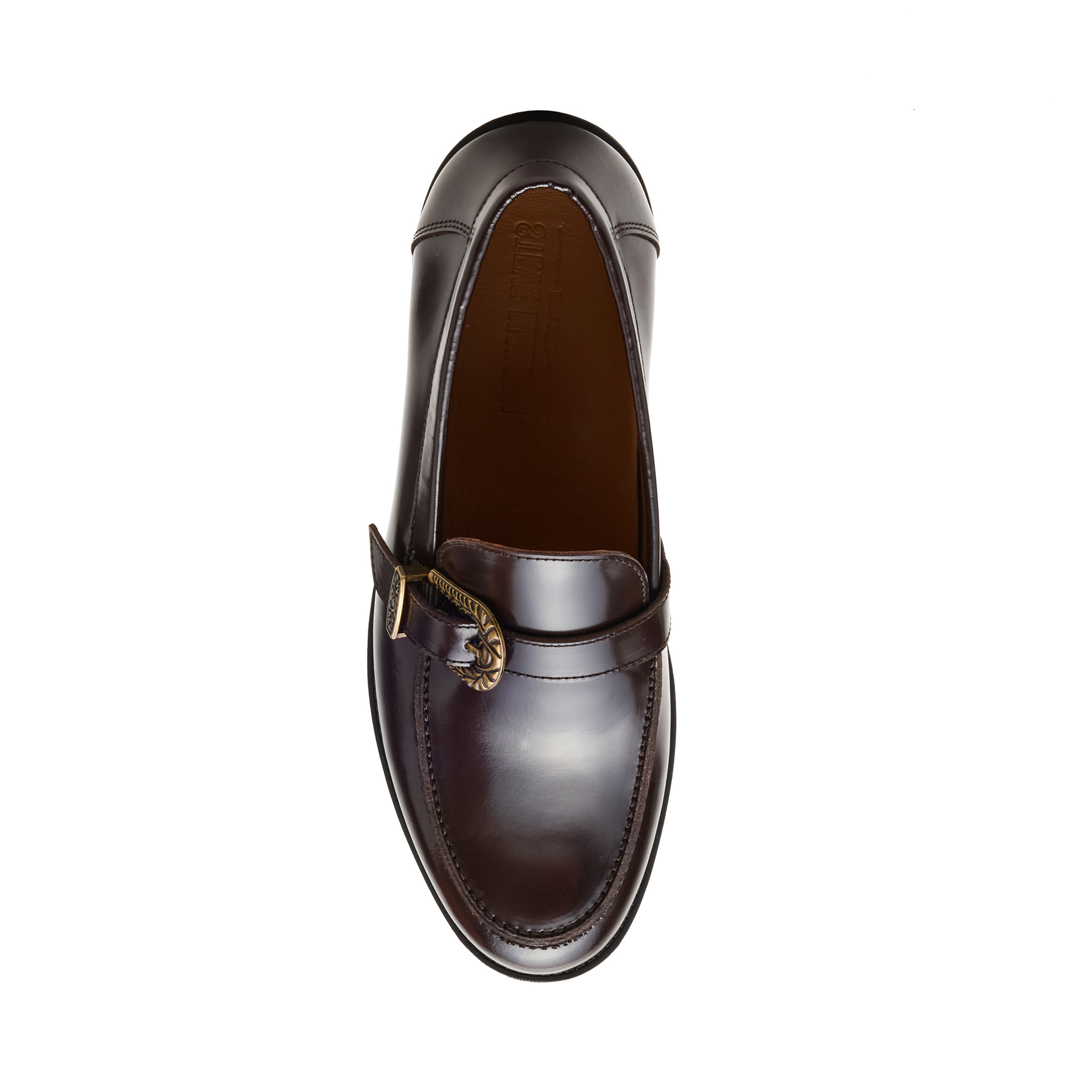 Kaelix Brown Leather Tie-Ups & Dress Loafers