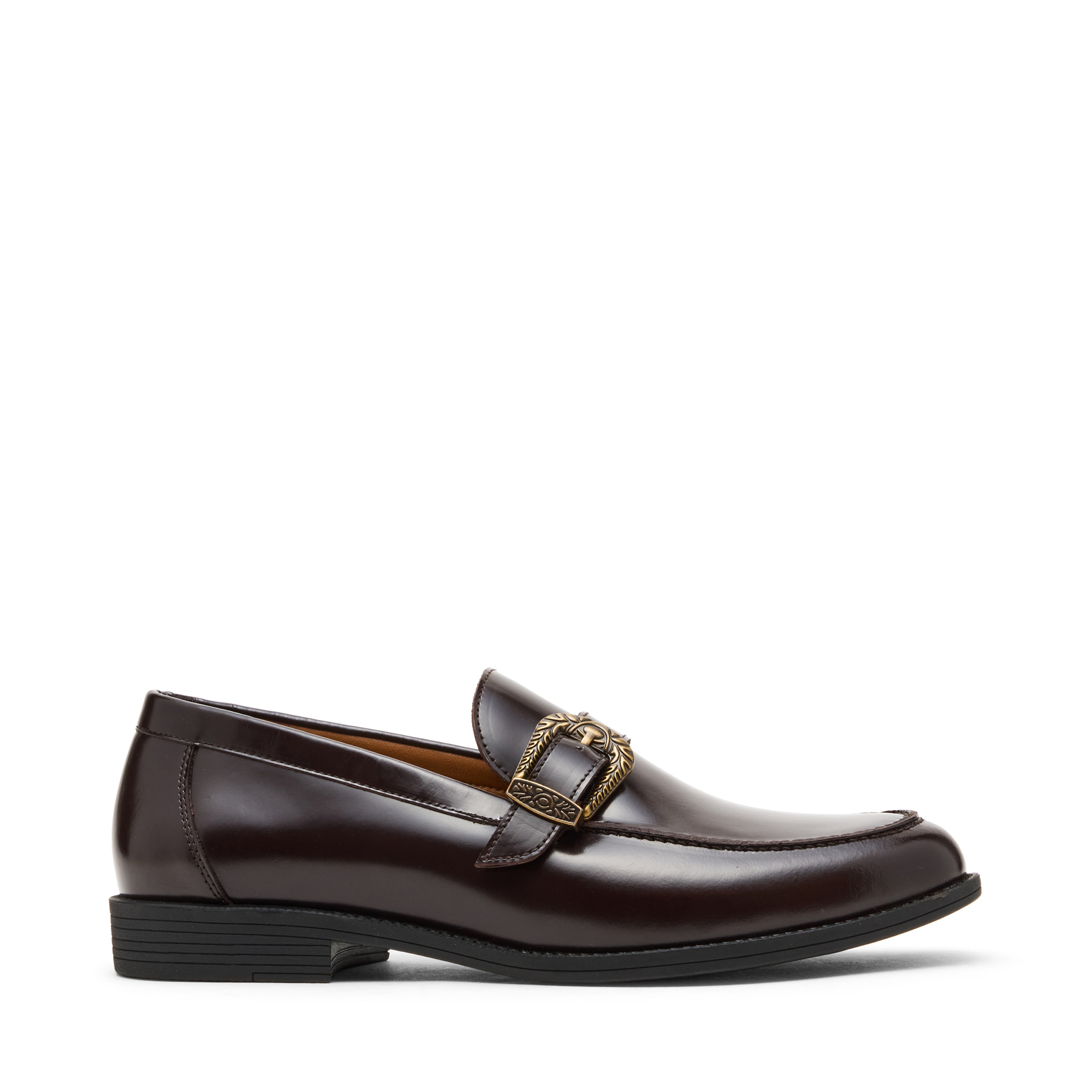 Kaelix Brown Leather Tie-Ups & Dress Loafers