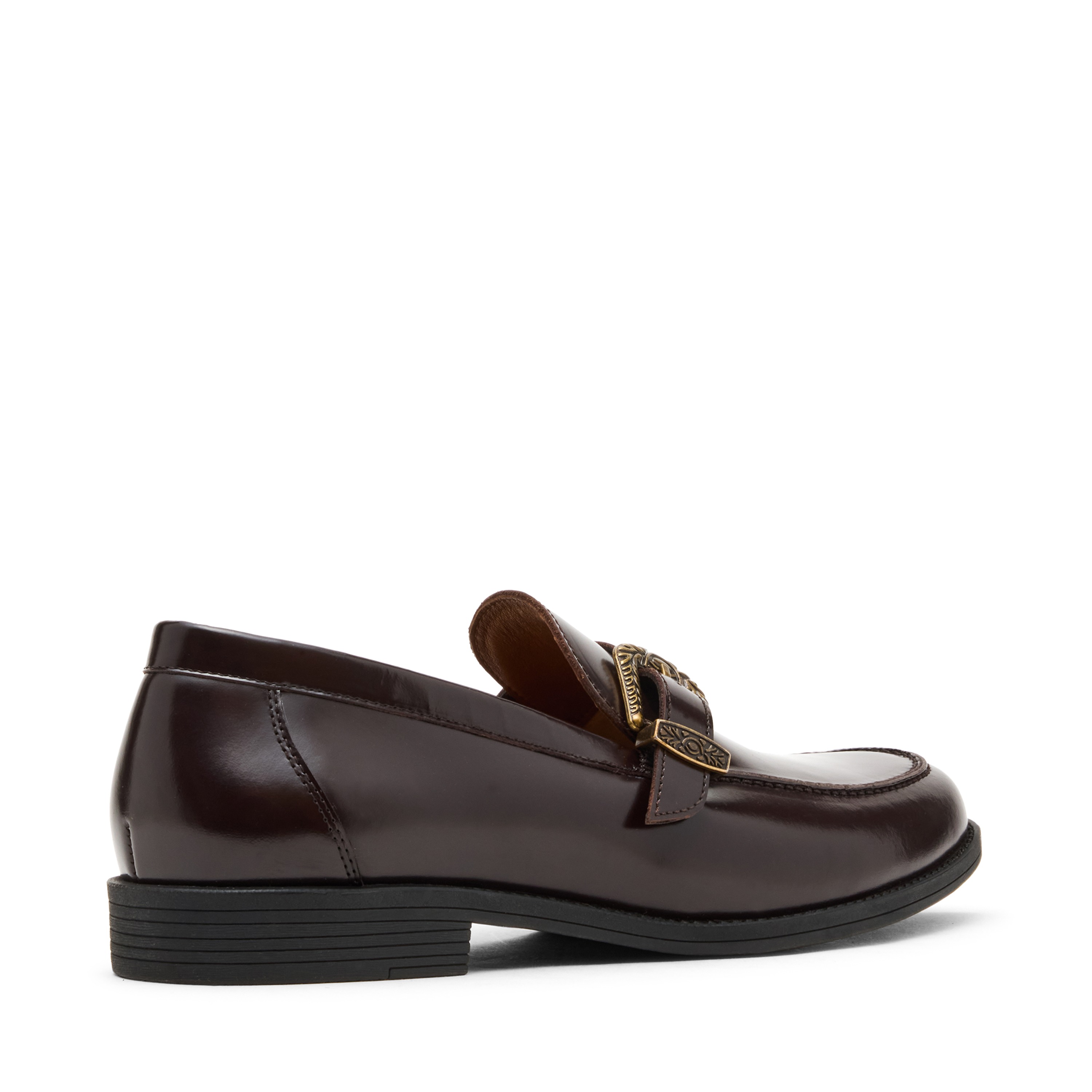 Kaelix Brown Leather Tie-Ups & Dress Loafers