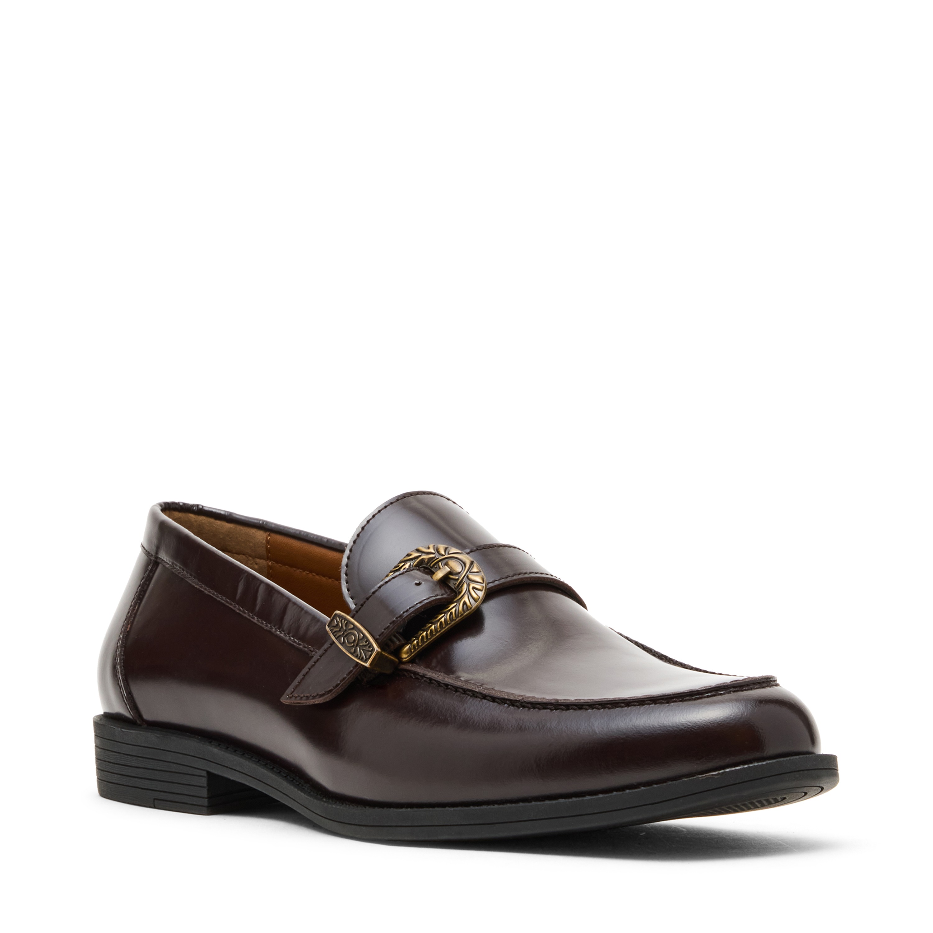Kaelix Brown Leather Tie-Ups & Dress Loafers