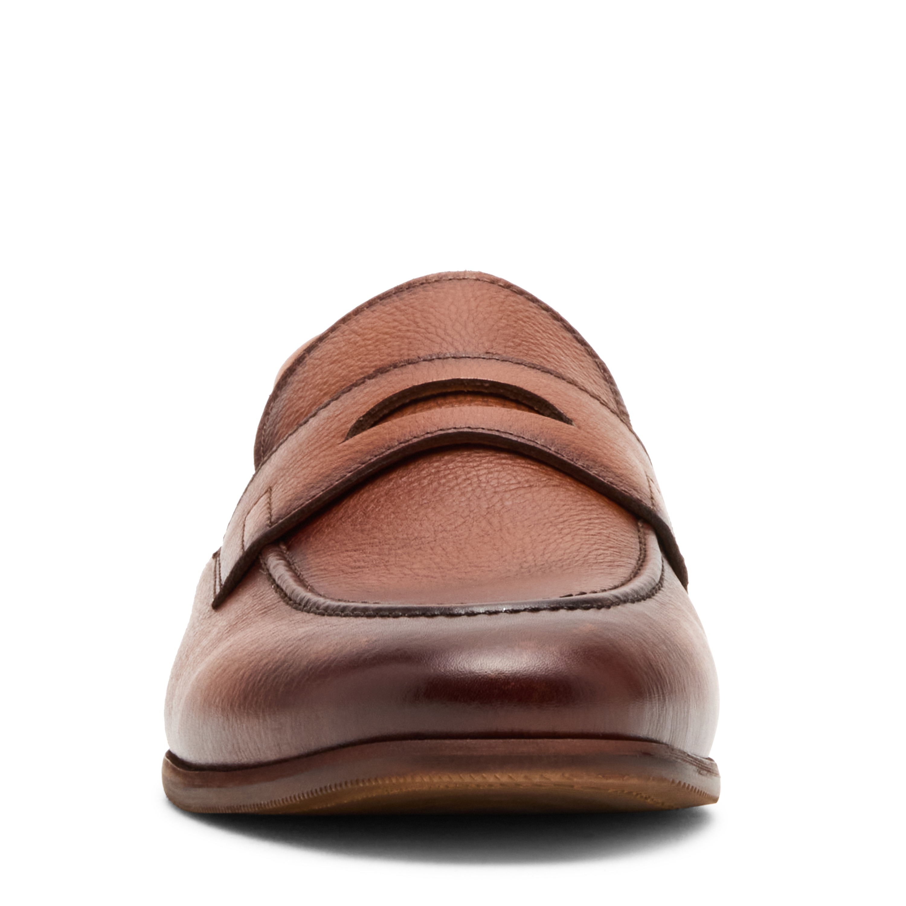 Tavin Tan Leather Tie-Ups & Dress Loafers