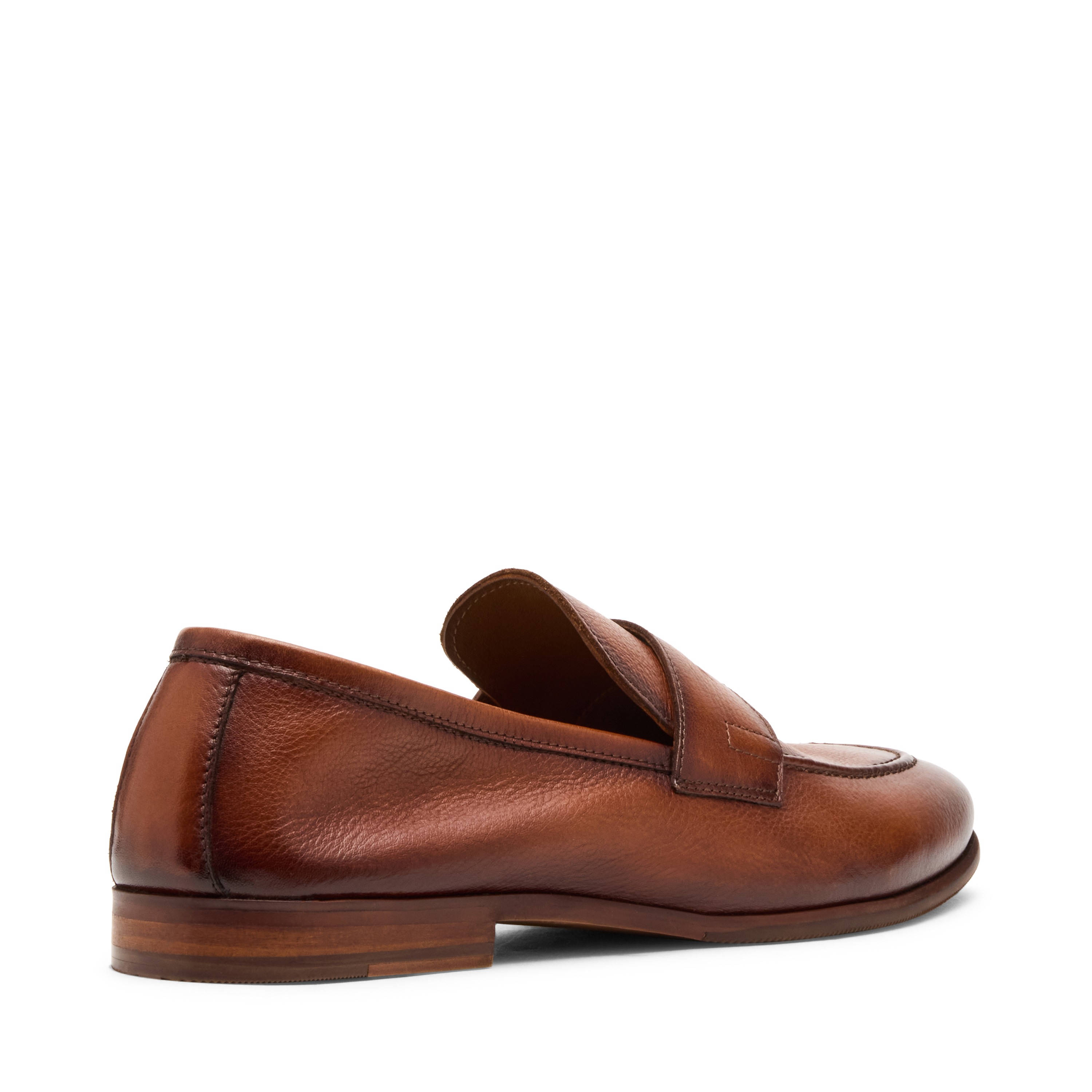 Tavin Tan Leather Tie-Ups & Dress Loafers