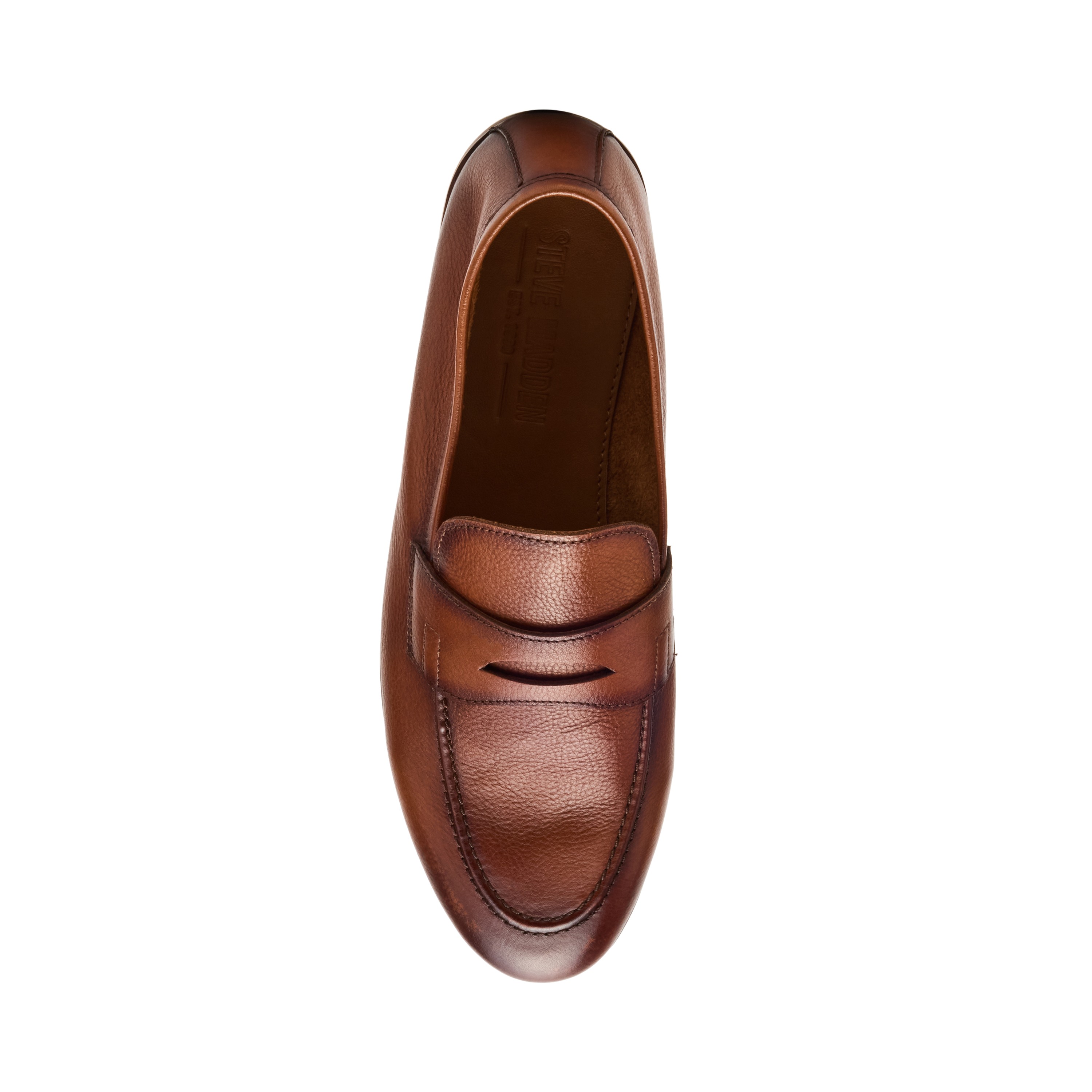 Tavin Tan Leather Tie-Ups & Dress Loafers