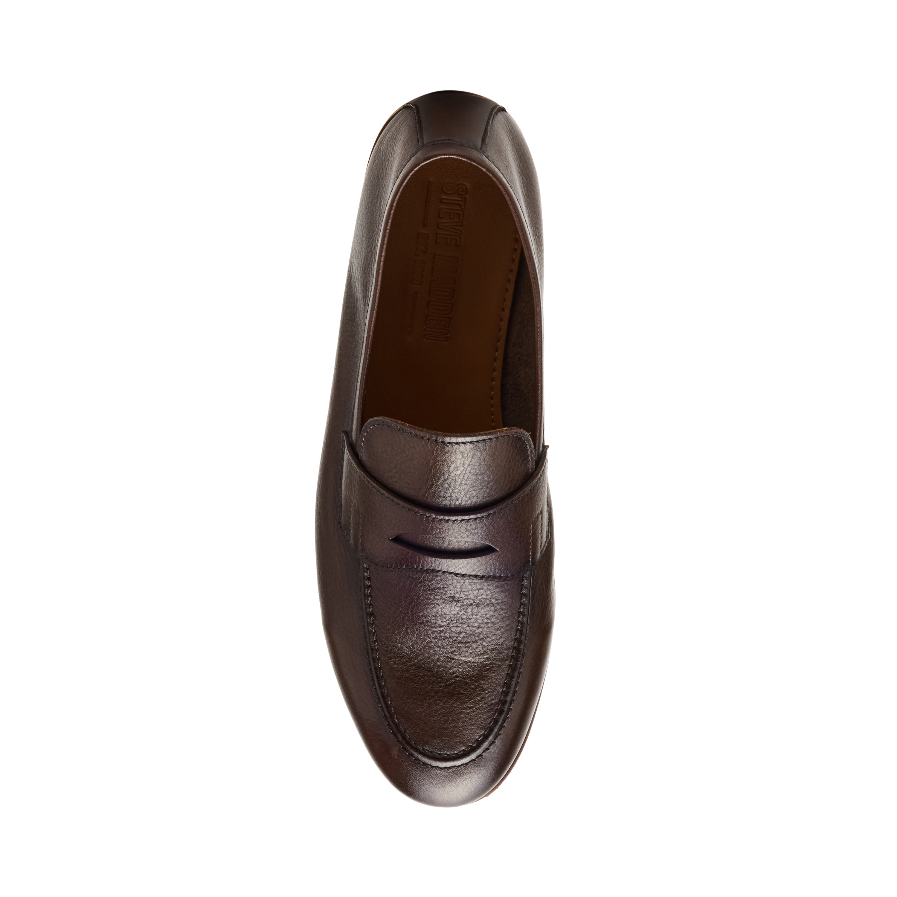 Tavin Brown Leather Tie-Ups & Dress Loafers
