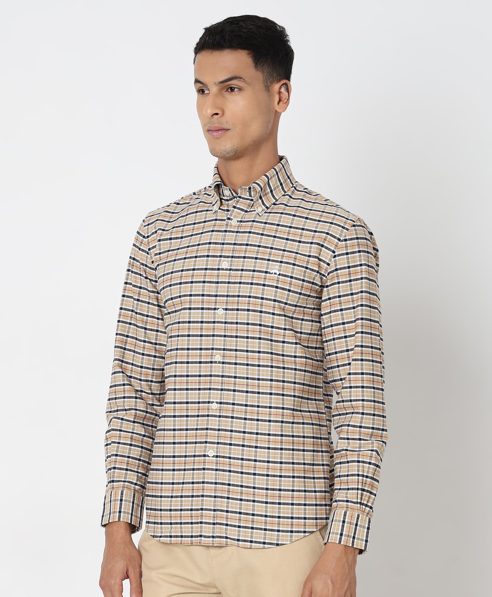 Brooks Brothers | Regular fitted Oxford Checked Sports Shirts