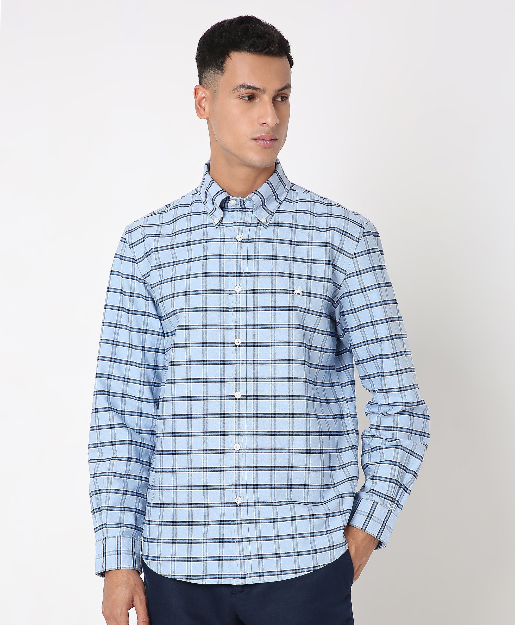 Brooks Brothers | Regular fitted Oxford Checked Sports Shirts
