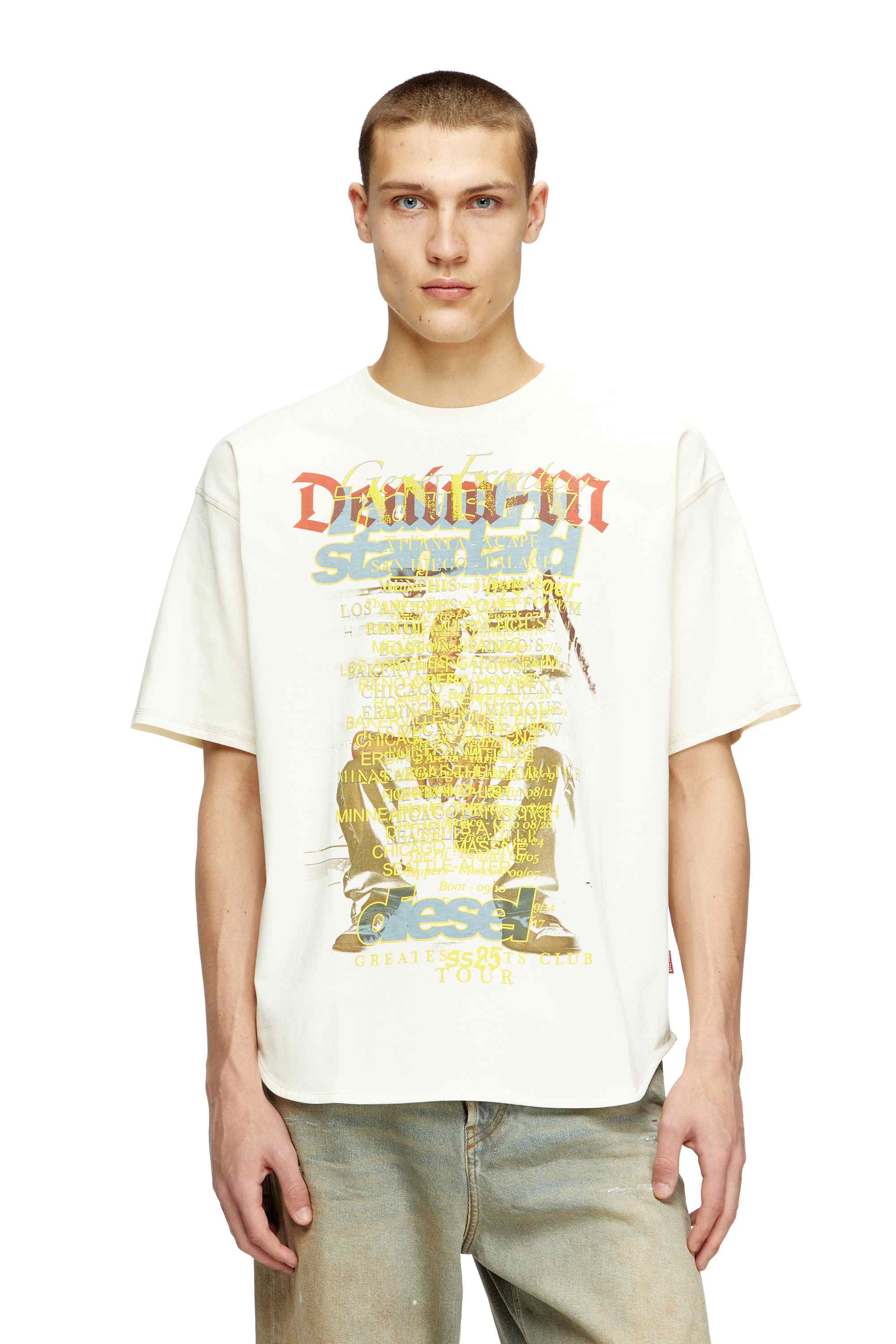 T-shirt with lyrics print