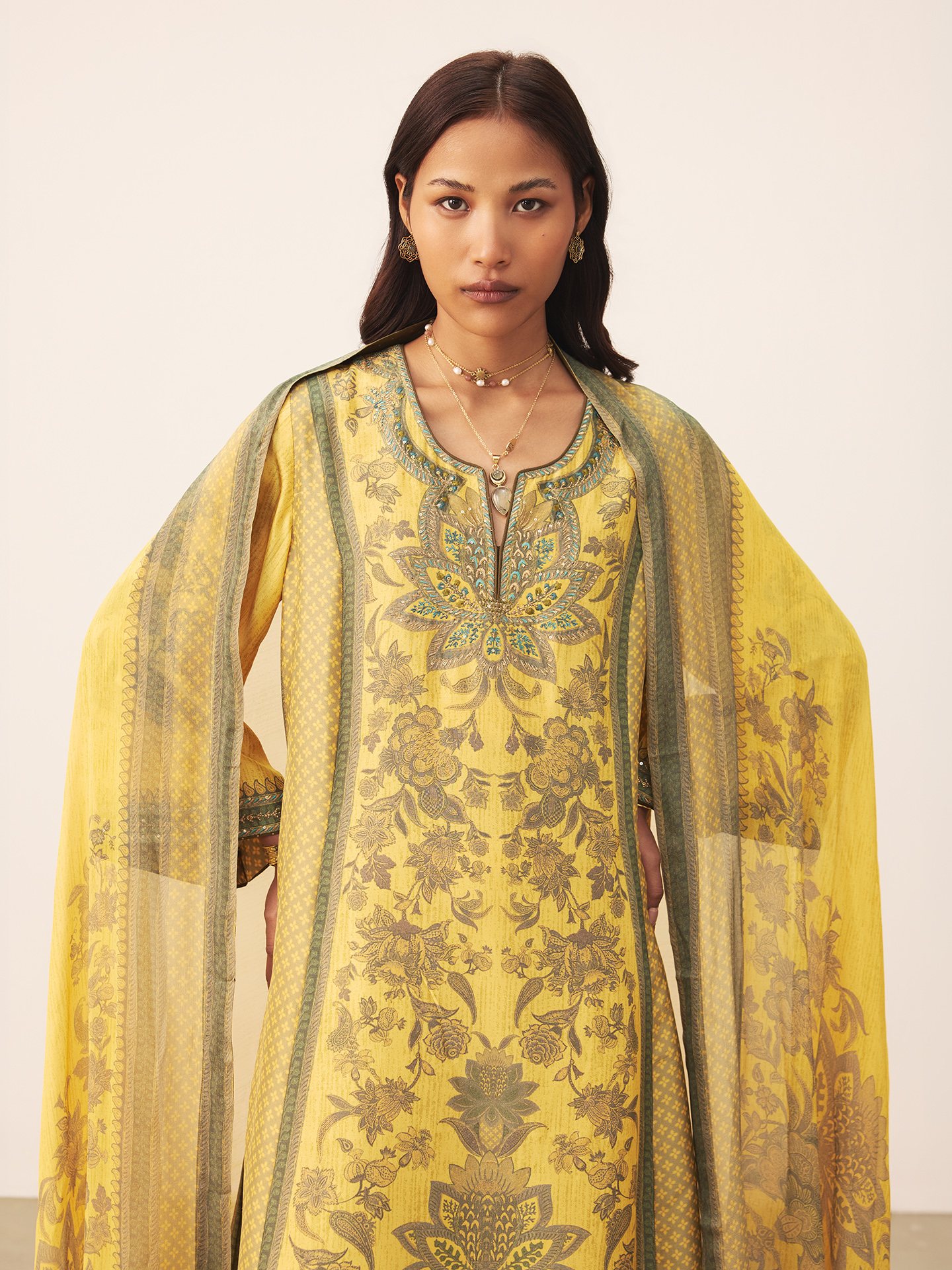 Yellow Myra K Suit Set