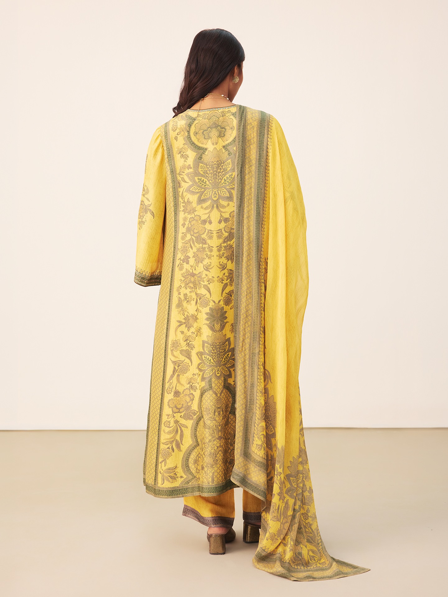 Yellow Myra K Suit Set