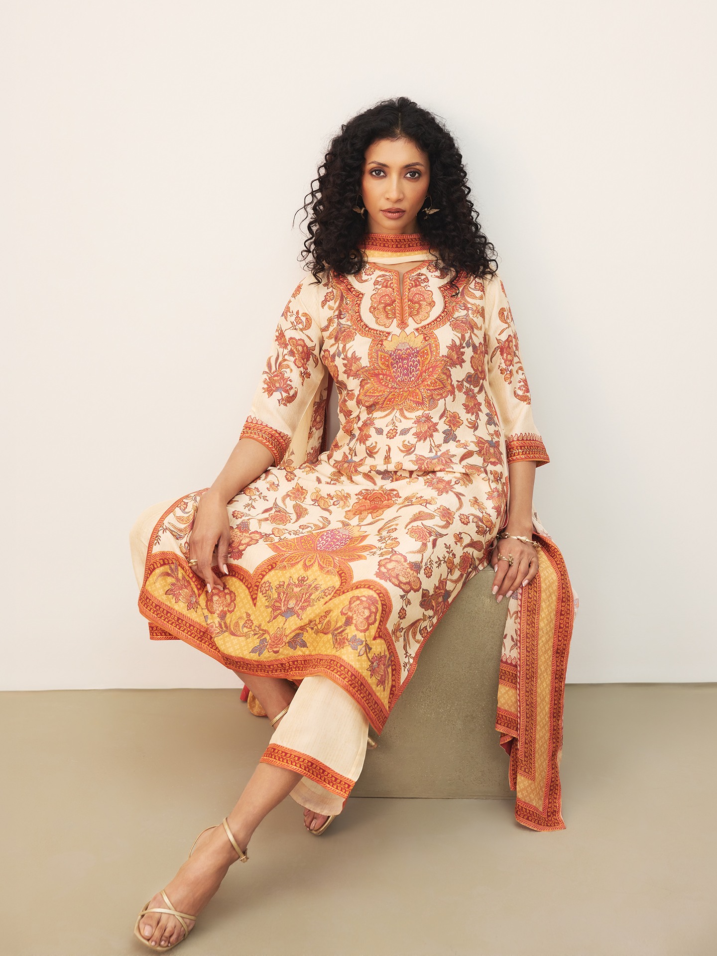 Off White Myra K Suit Set