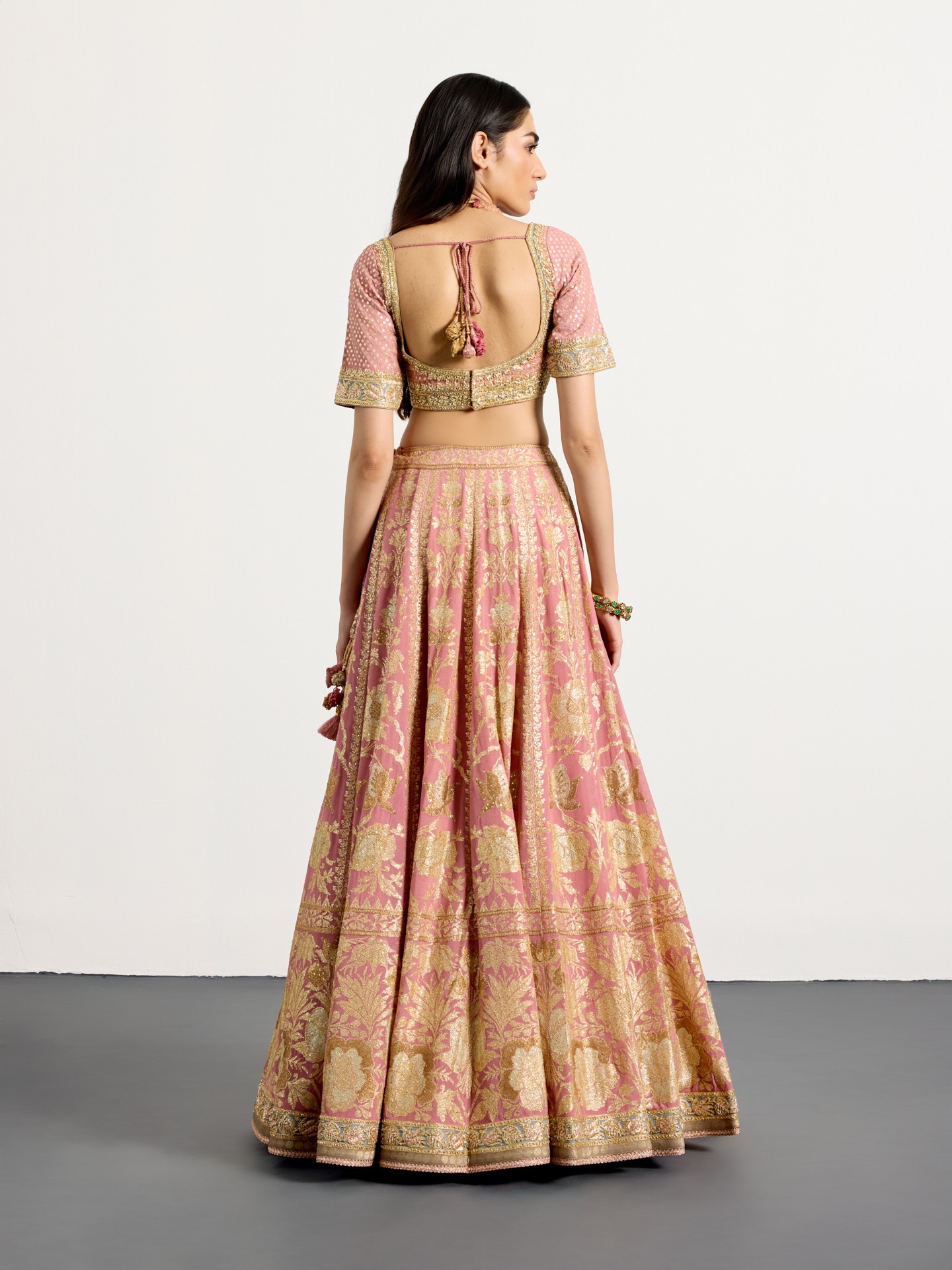 Pastel Pink Vara Lehenga
