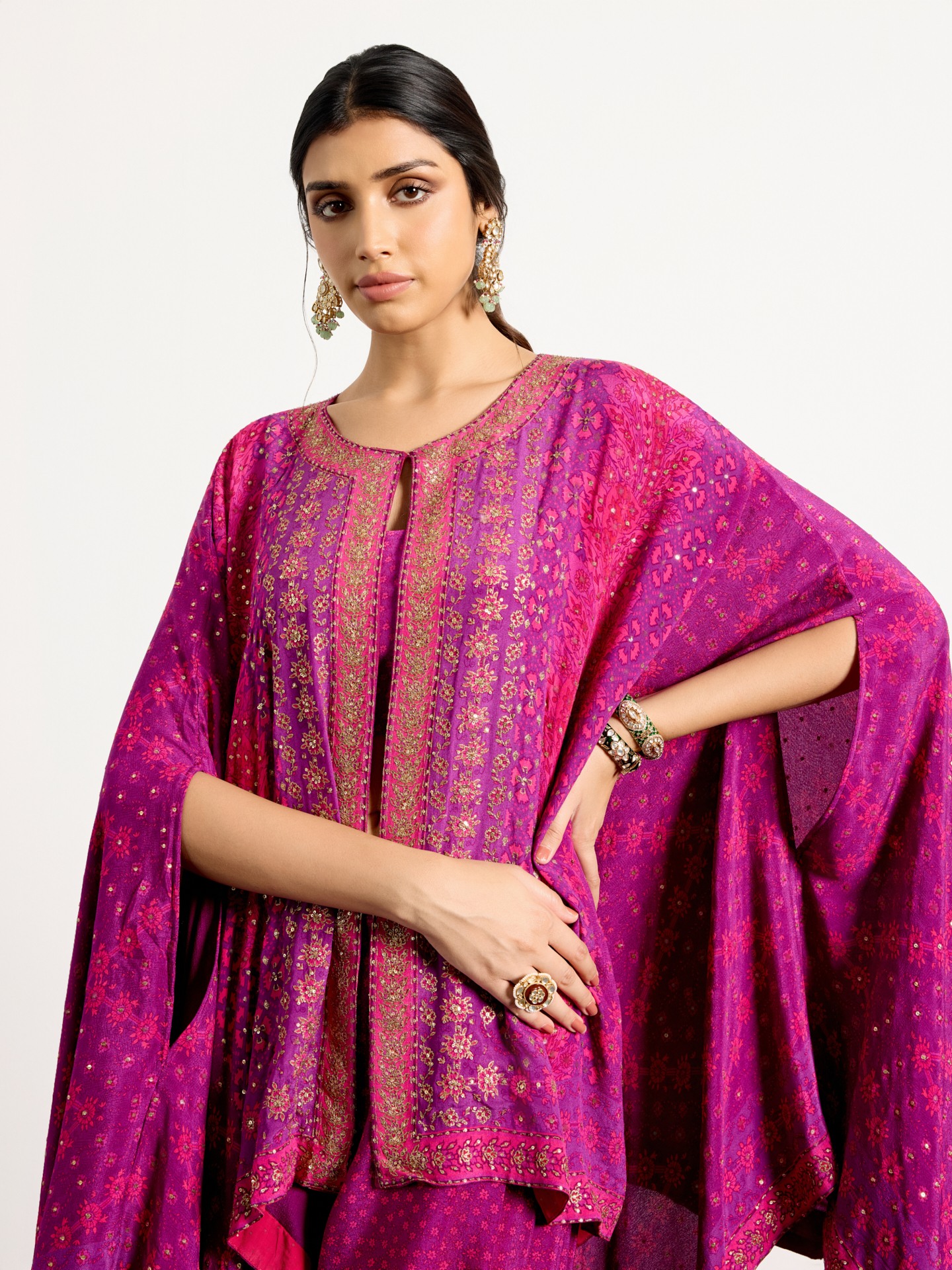 Fuschia Purple Dia Suit