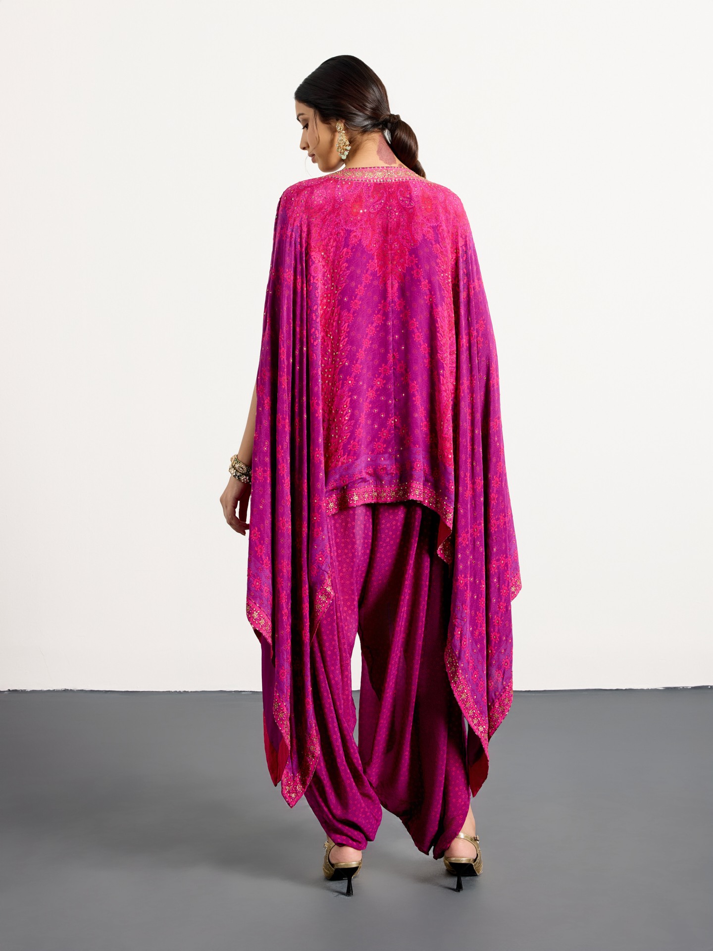 Fuschia Purple Dia Suit