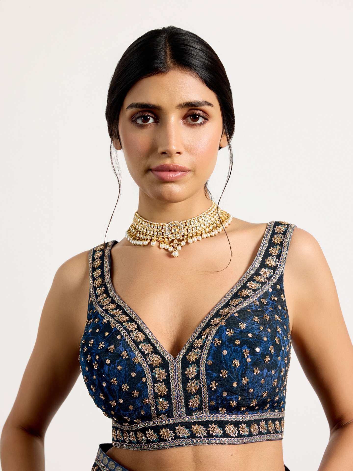 Midnight Villa Saree