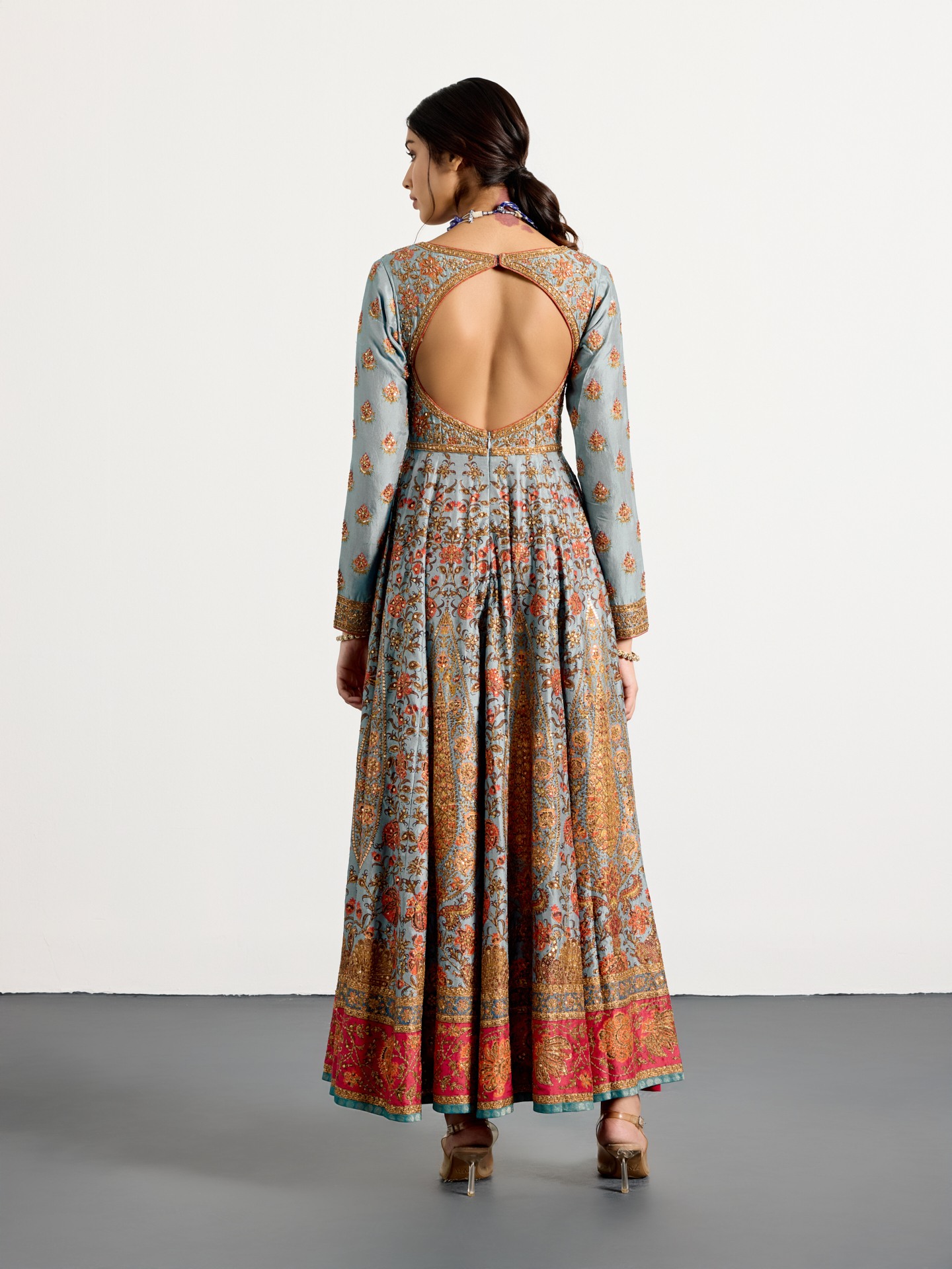 Blue Abha Suit