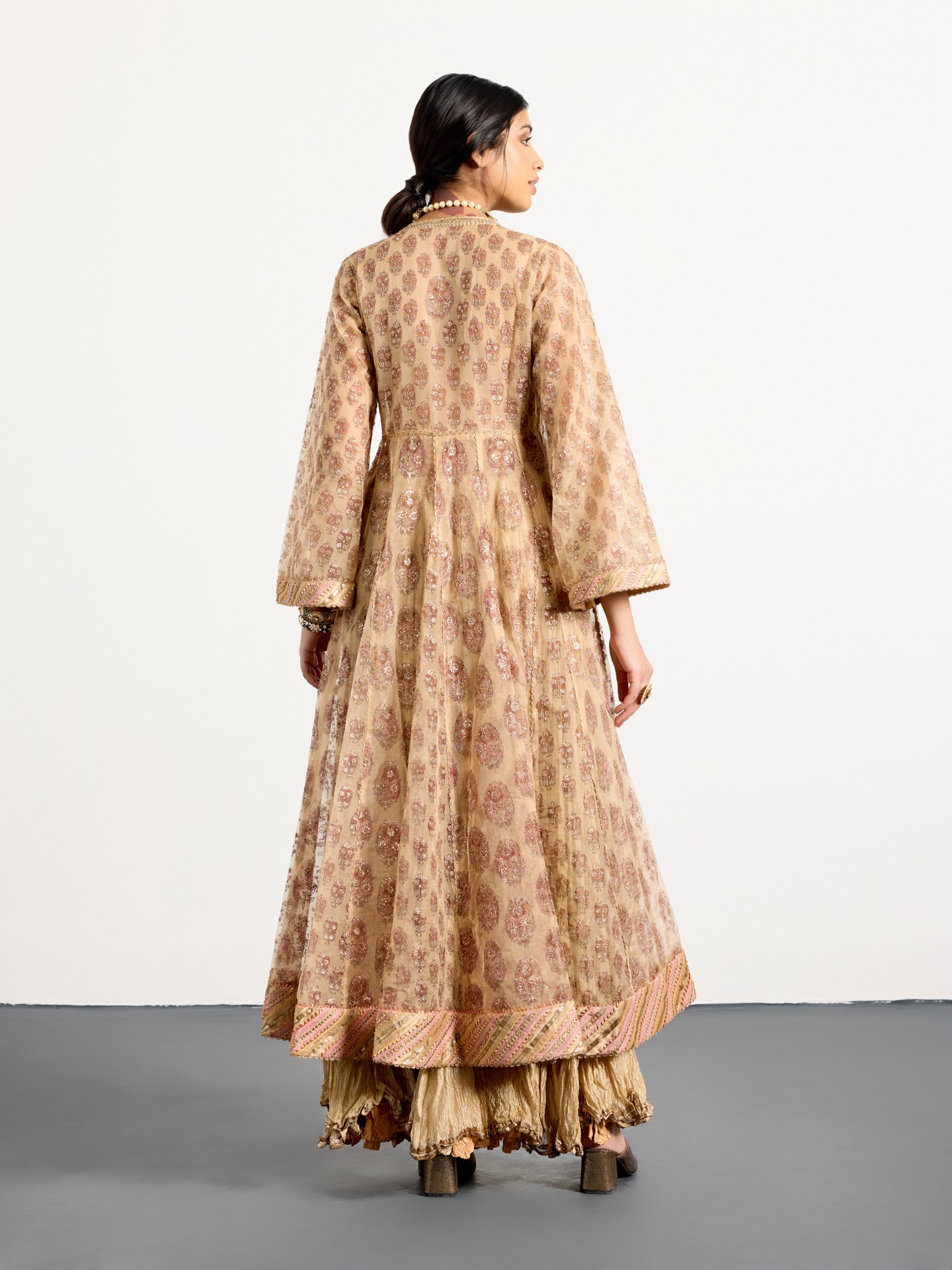 Beige Pink Cheepa Suit