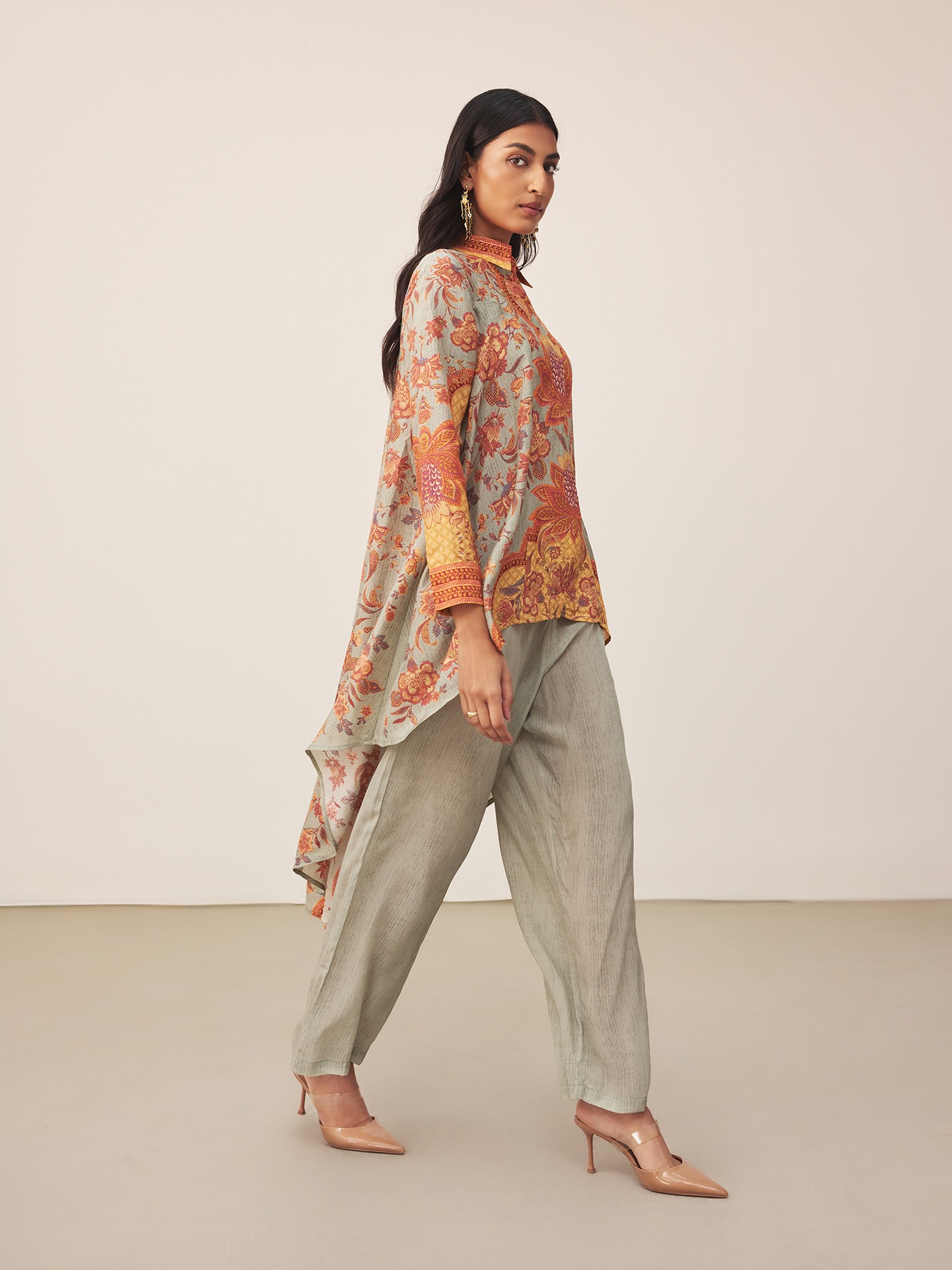 Khaki Myra K Cord Set