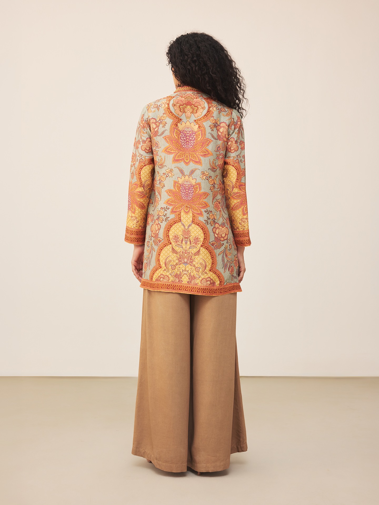 Khaki Myra K Kurti