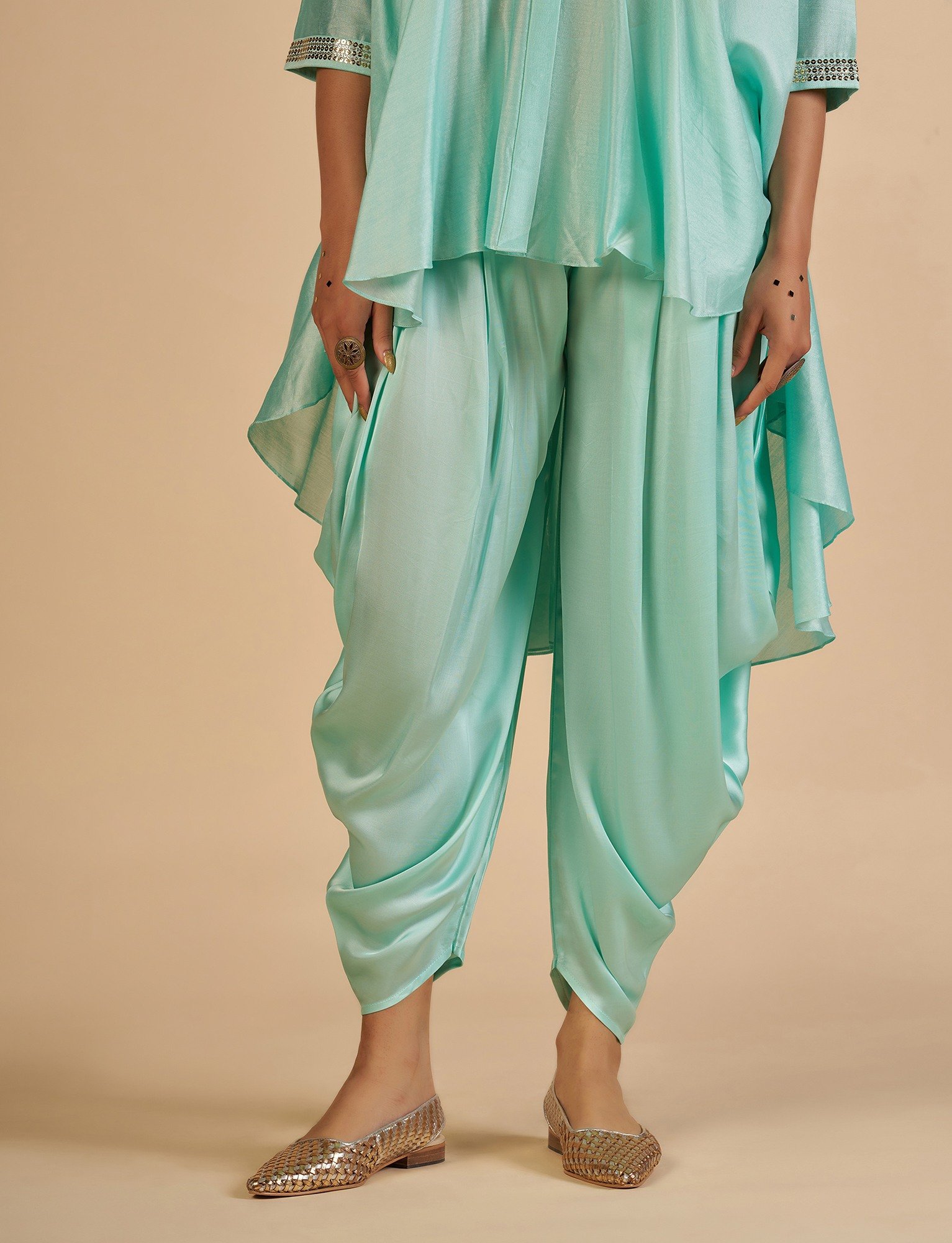 Aqua Dhoti
