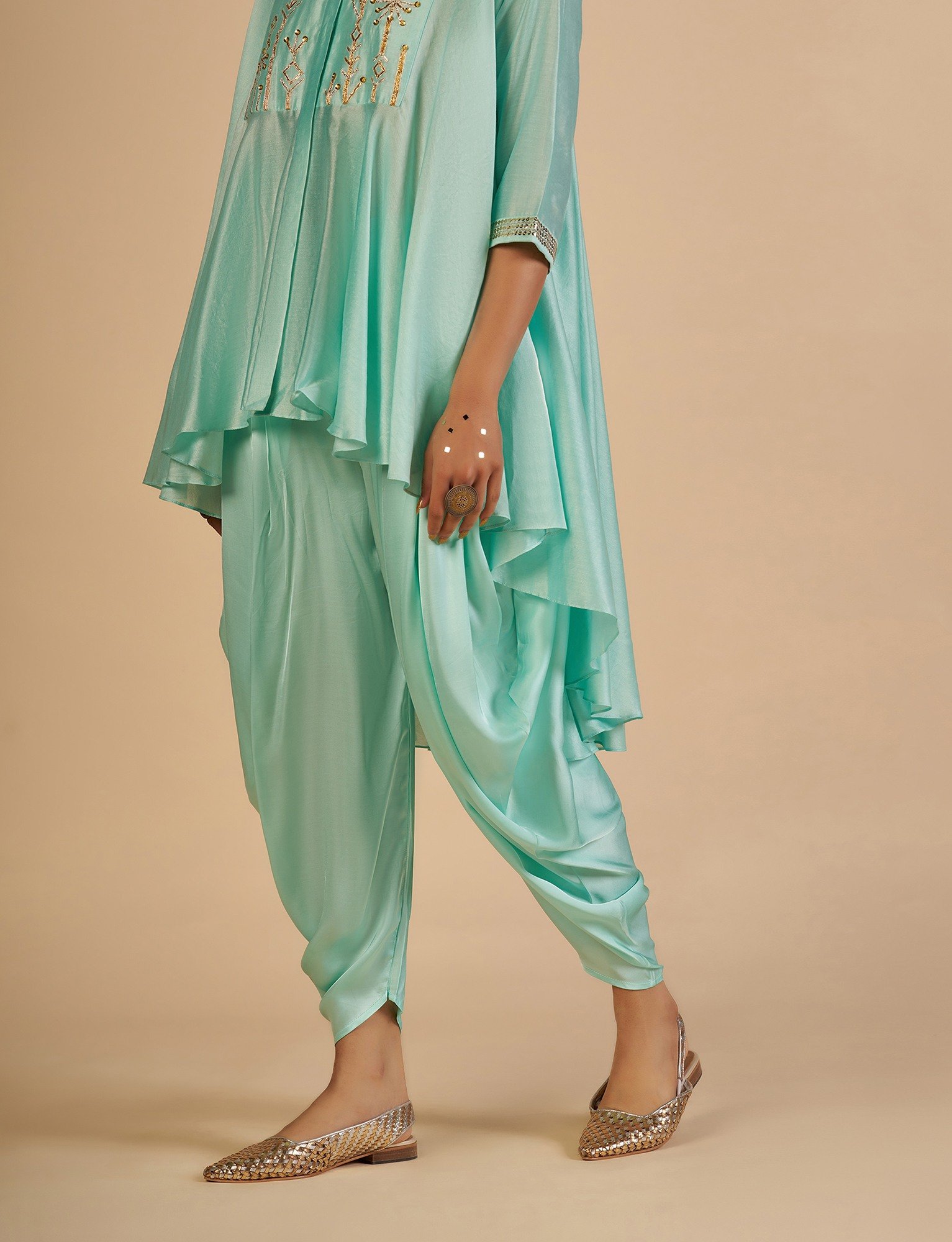 Aqua Dhoti