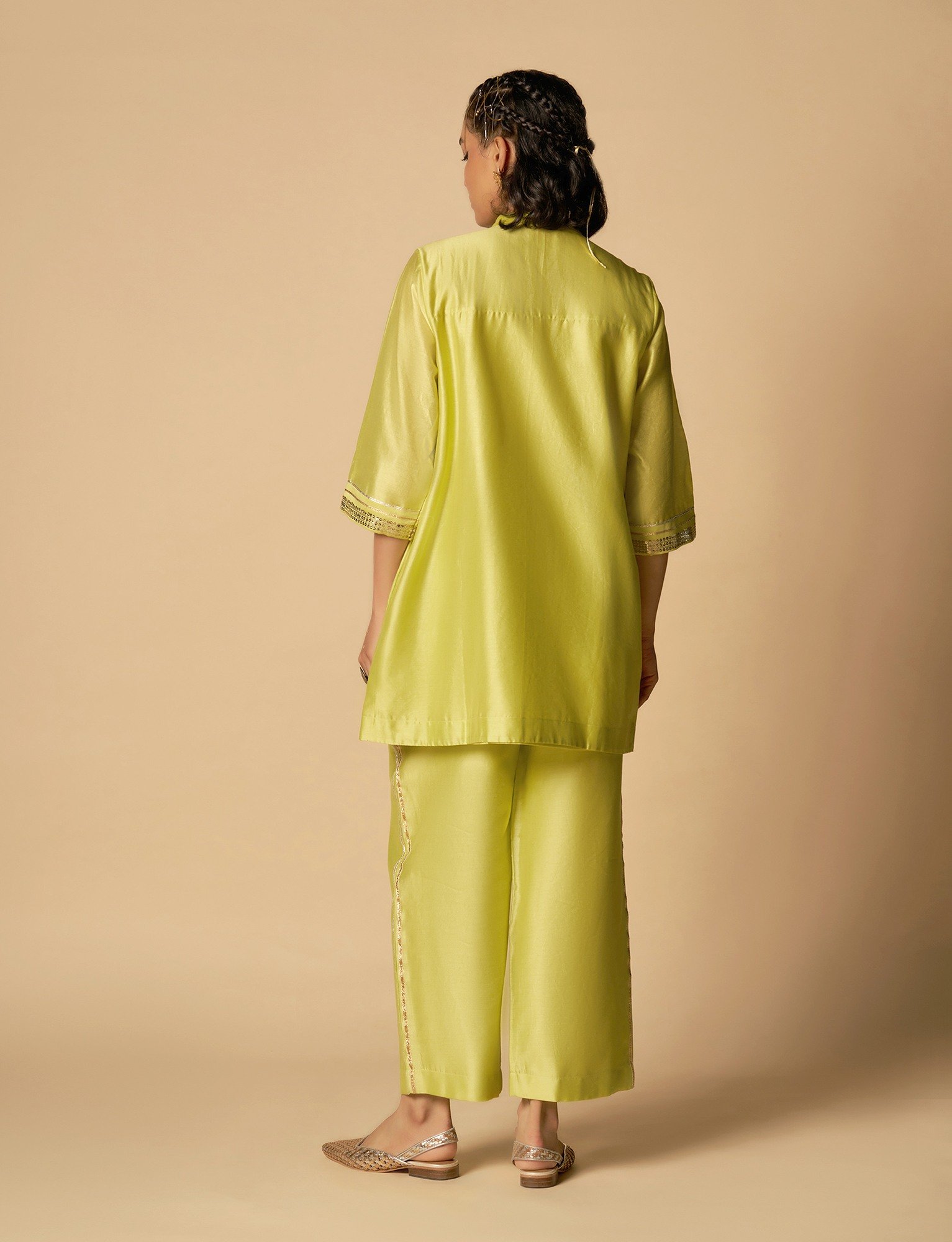 Lime Green Boxy Shirt