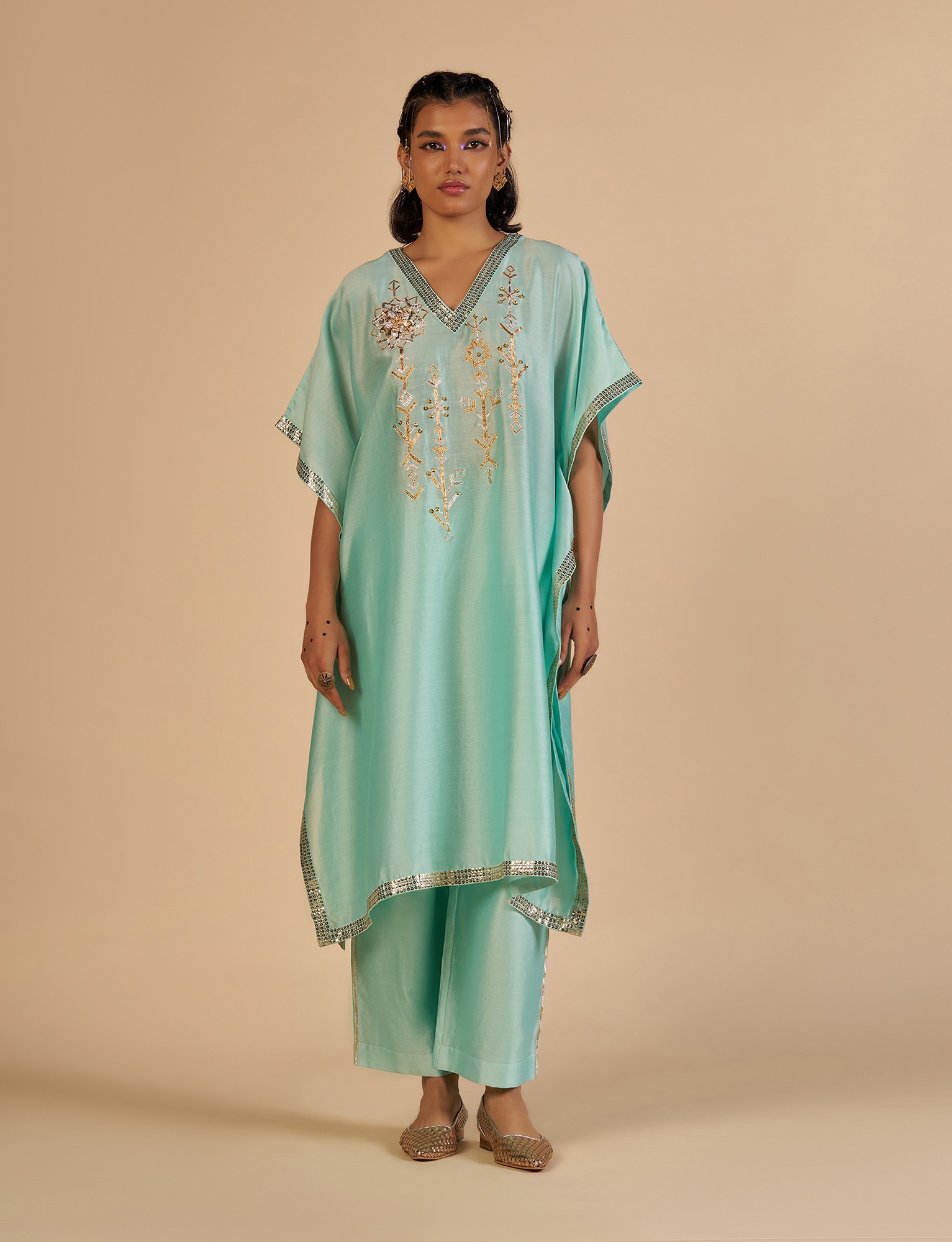 Aqua Kaftan